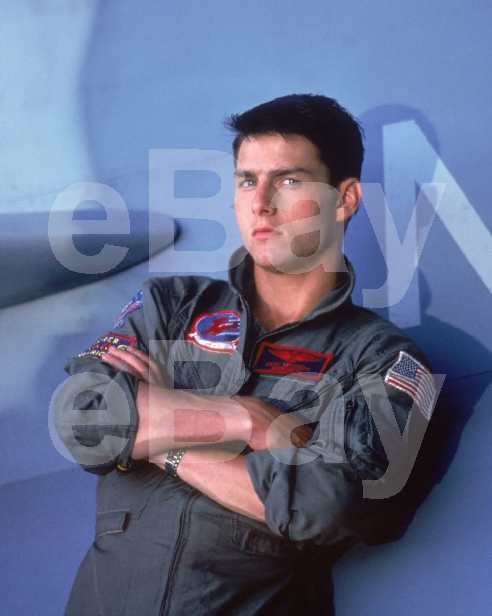 Top Gun (1986) Tom Cruise "Maverick" 16x12 Photo Poster Print, изображение 4