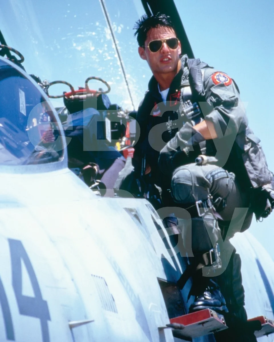 Top Gun (1986) Tom Cruise "Maverick" 16x12 Photo Poster Print, изображение 4