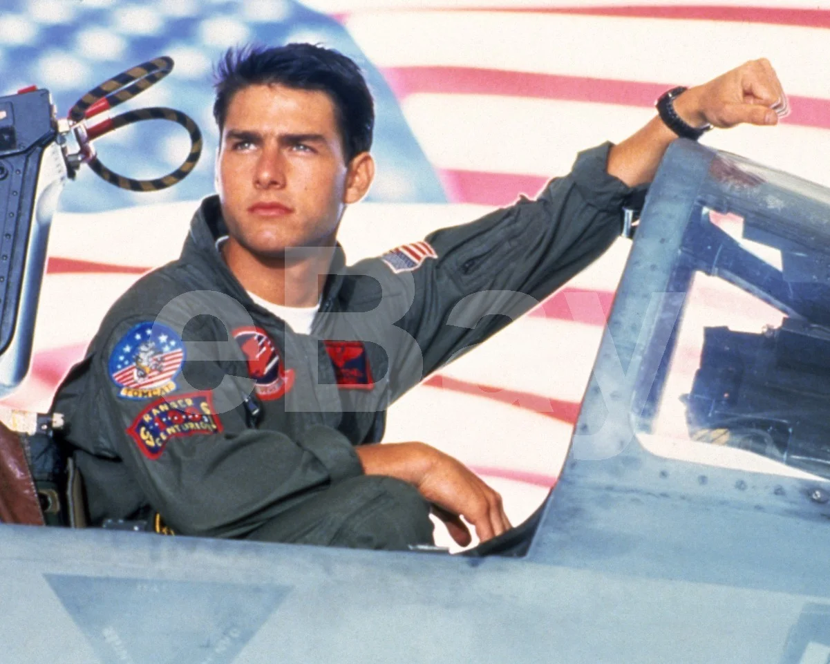 Top Gun (1986) Tom Cruise 16x12 Photo Poster Print, изображение 4