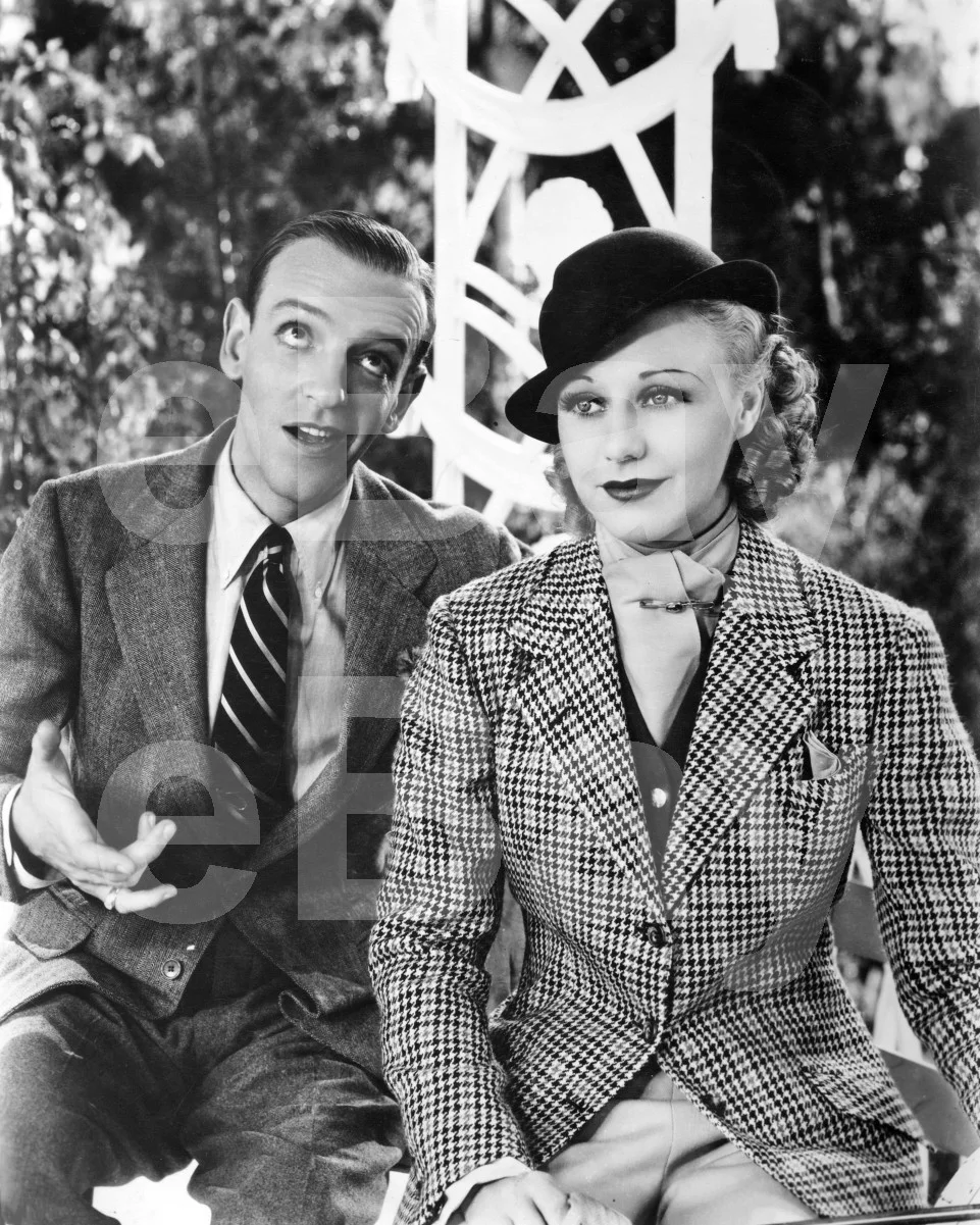 Top Hat (1935) Ginger Rogers, Fred Astaire 16x12 Photo Poster Print, изображение 4