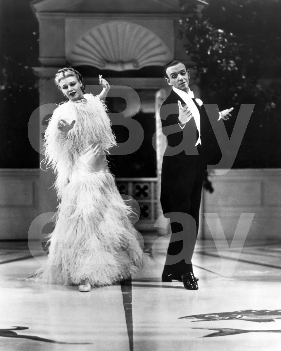 Top Hat (1935) Ginger Rogers, Fred Astaire 16x12 Photo Poster Print, image 4