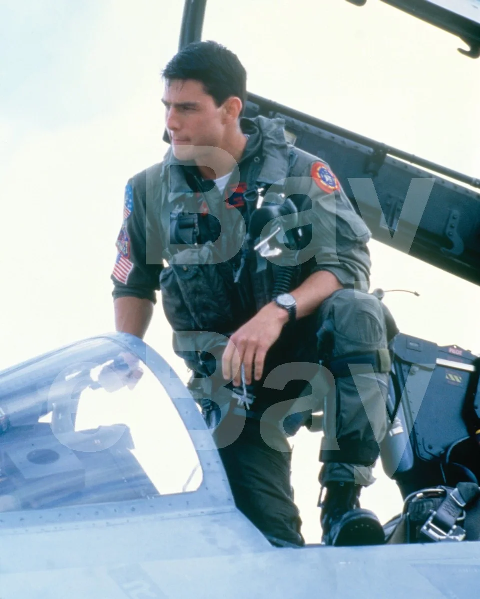 Top Gun (1986) Tom Cruise "Maverick" 16x12 Photo Poster Print, изображение 4