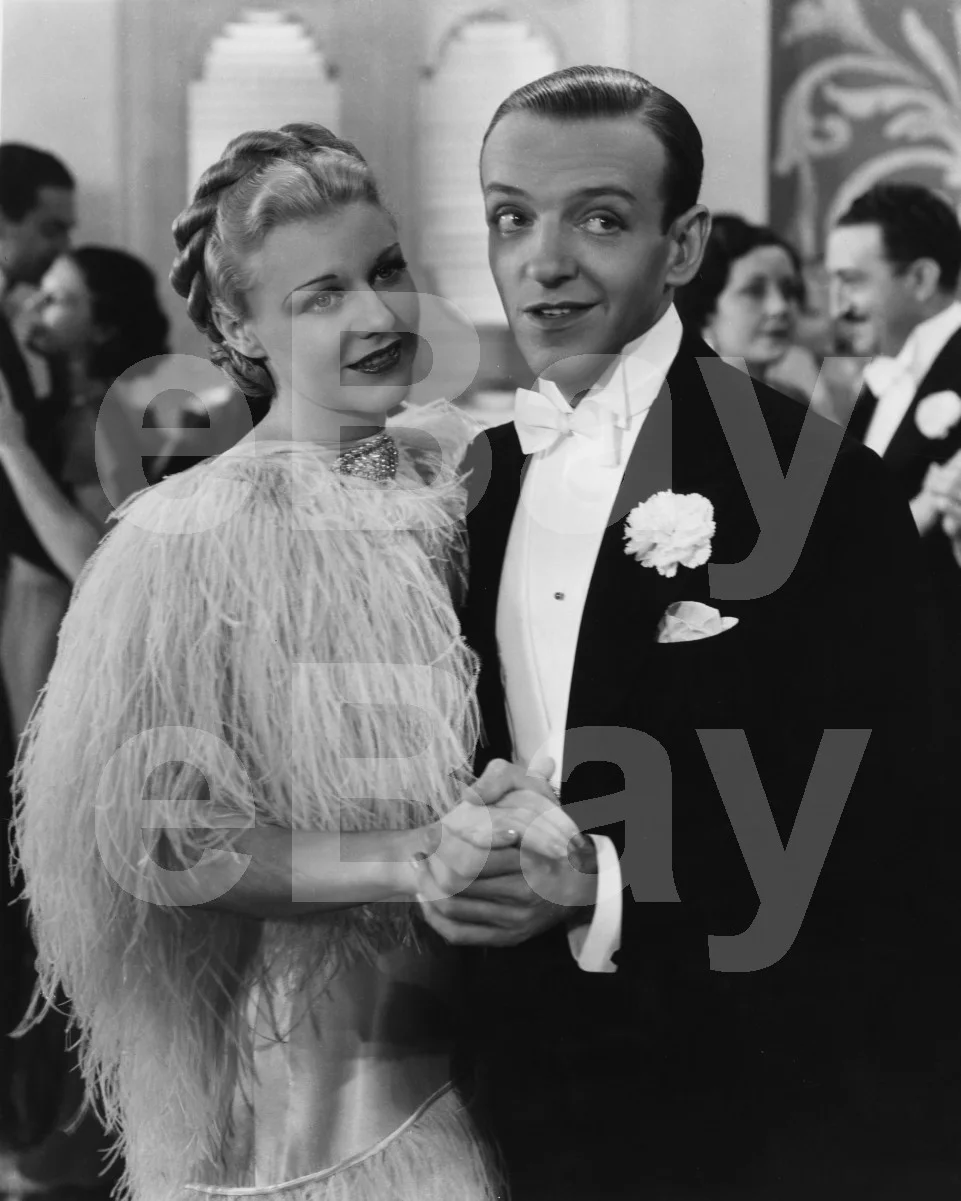 Top Hat (1935) Ginger Rogers, Fred Astaire 16x12 Photo Poster Print, изображение 4