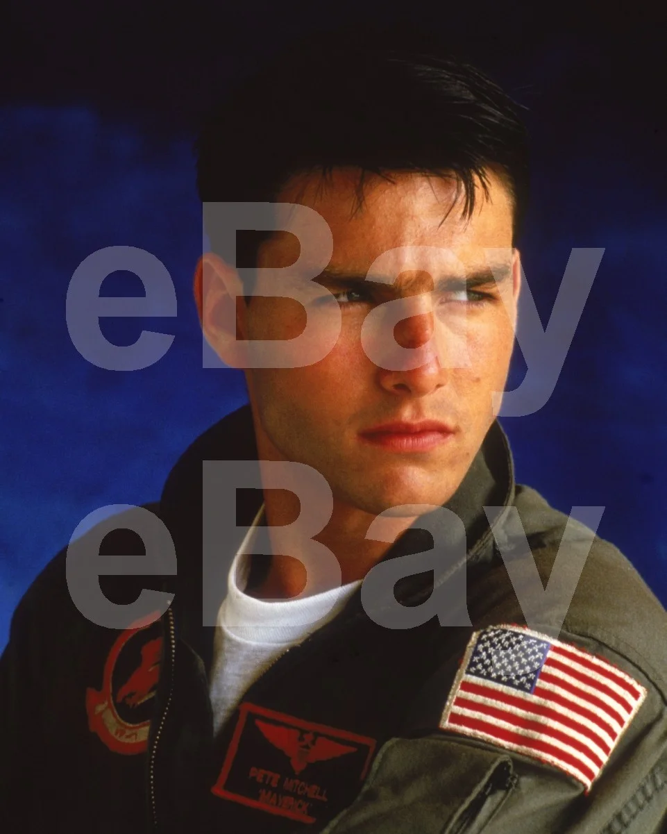 Top Gun (1986) Tom Cruise "Maverick" 16x12 Photo Poster Print, изображение 4