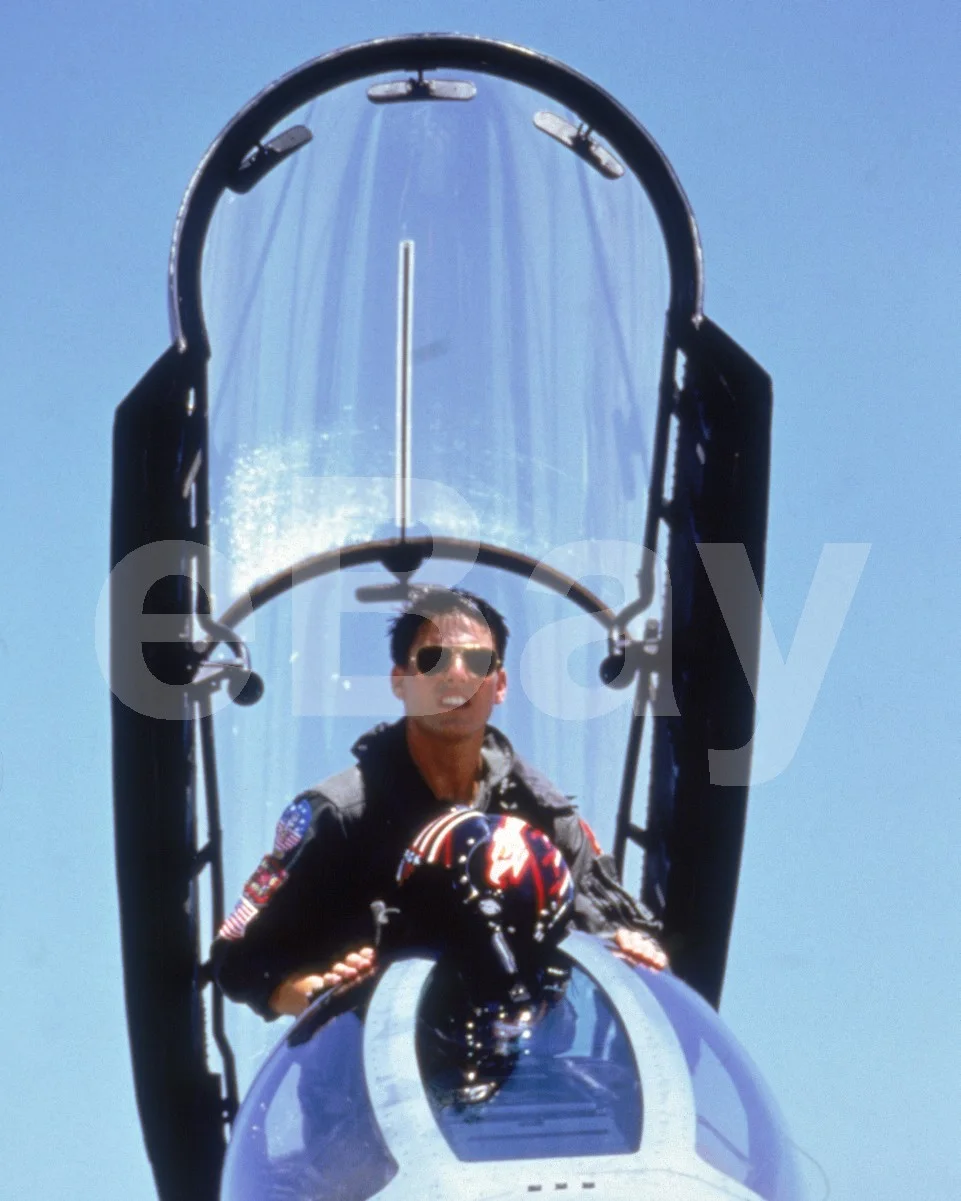 Top Gun (1986) Tom Cruise 16x12 Photo Poster Print, изображение 4