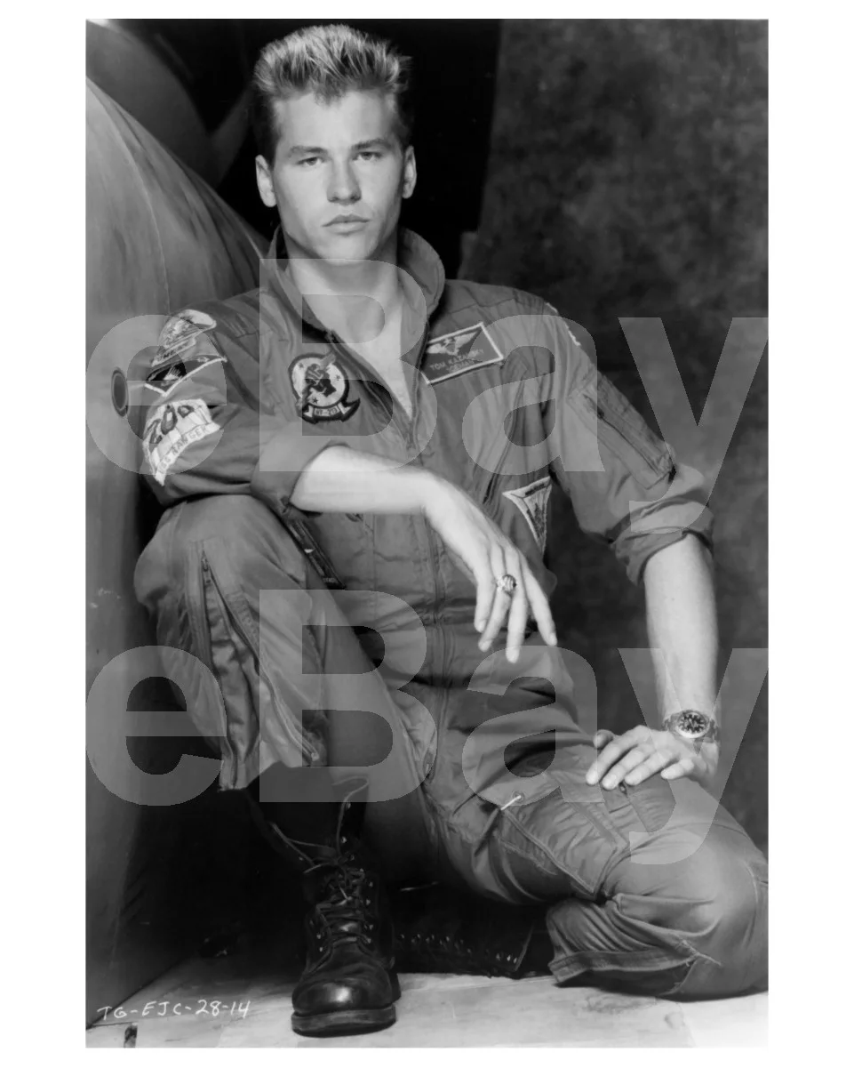 Top Gun (1986) Val Kilmer "Iceman" 16x12 Photo Poster Print, image 4