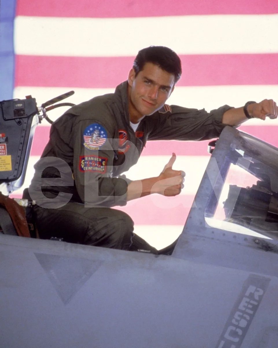 Top Gun (1986) Tom Cruise 16x12 Photo Poster Print, изображение 4