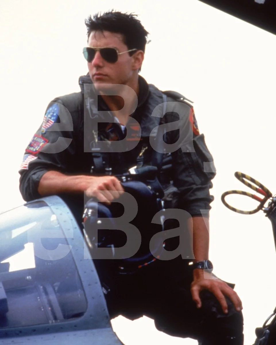 Top Gun (1986) Tom Cruise "Maverick" 16x12 Photo Poster Print, изображение 4