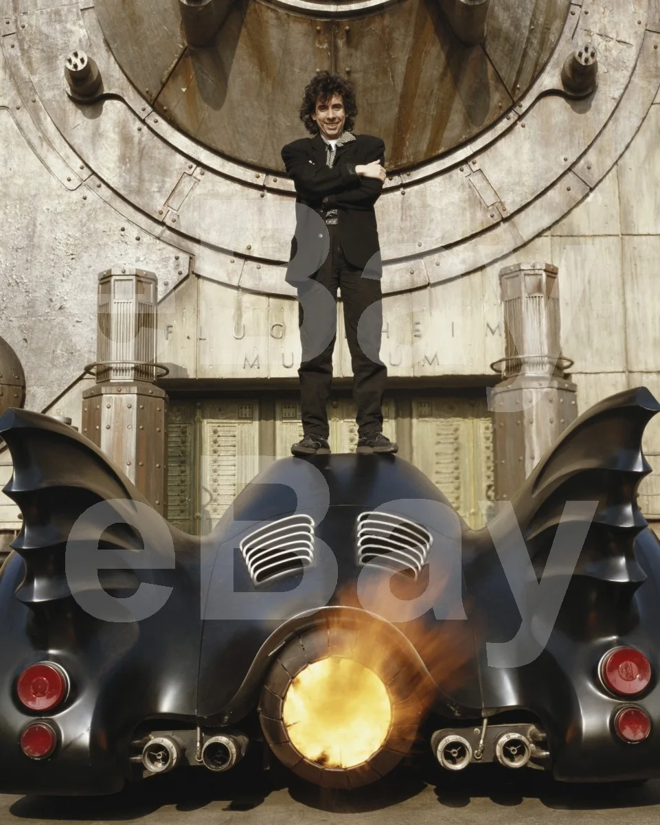 Tim Burton (Director) "Batmobile" 16x12 Photo Poster Print, image 4