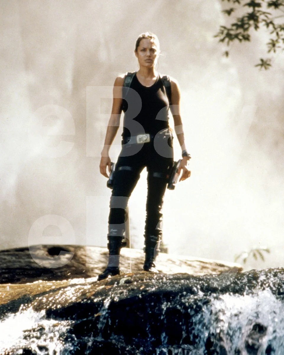 Lara Croft Tomb Raider (2001) Angelina Jolie 16x12 Photo Poster Print, изображение 4