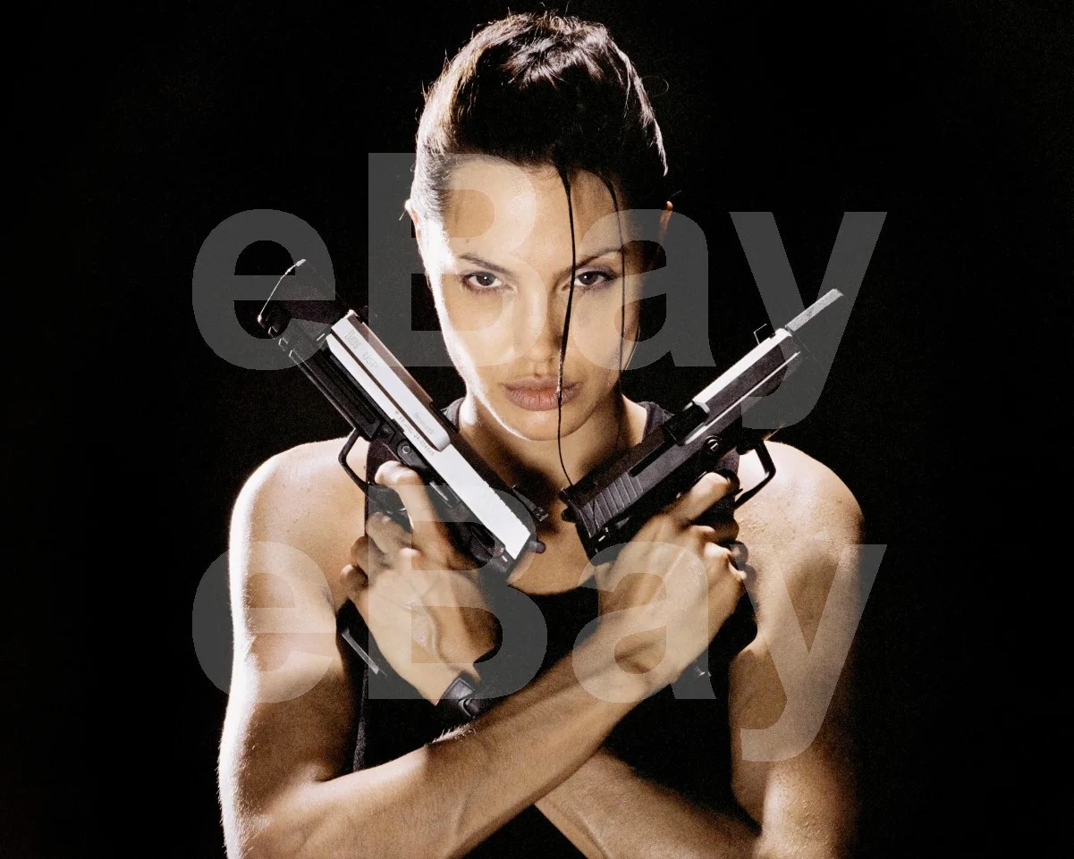 Lara Croft Tomb Raider (2001) Angelina Jolie 16x12 Photo Poster Print, изображение 4