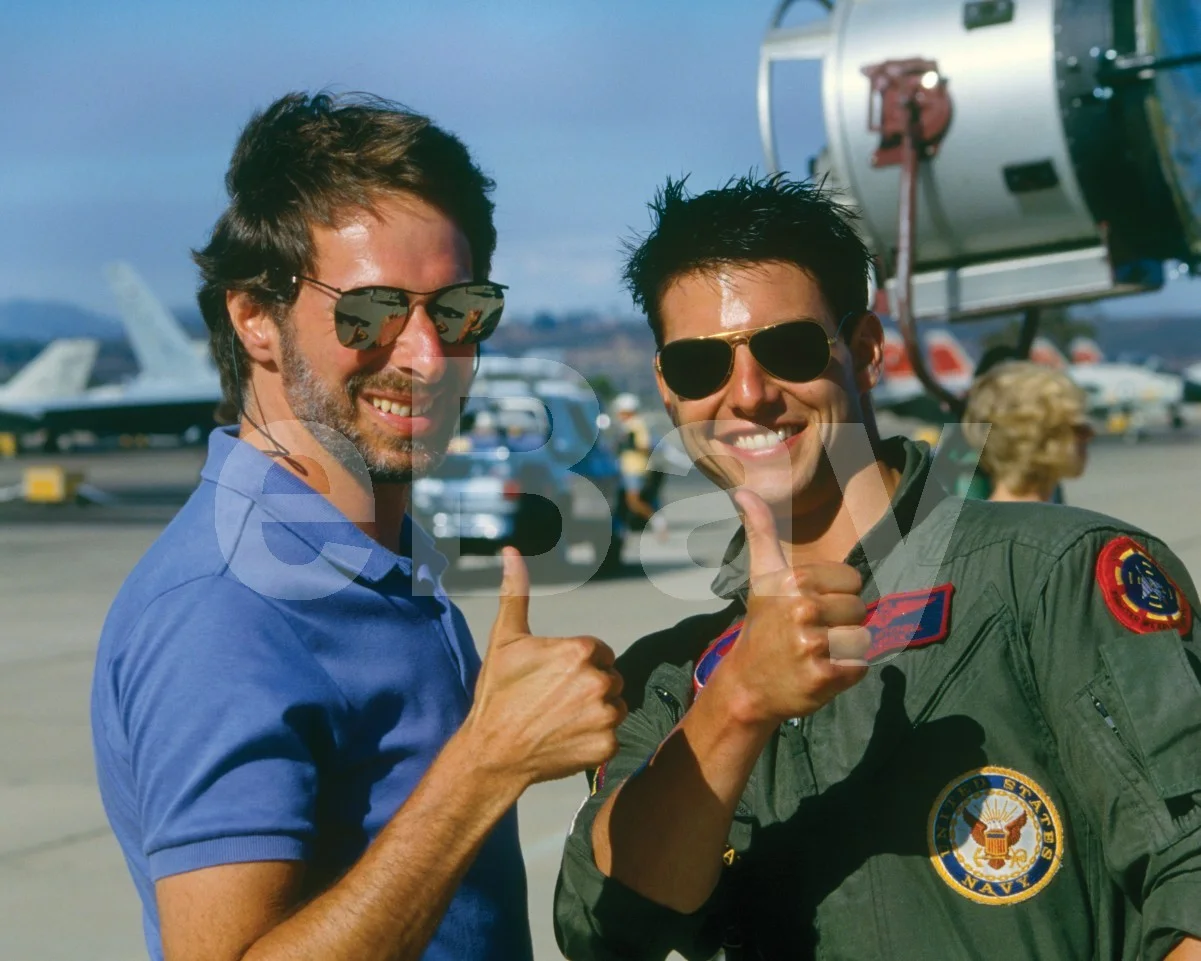 Top Gun (1986) Tom Cruise, Tony Scott "Director" 16x12 Photo Poster Print, изображение 4