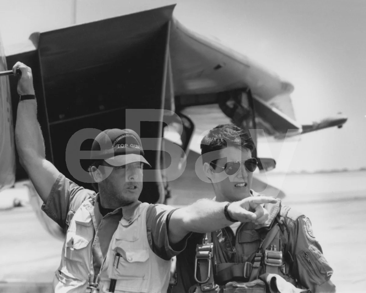 Top Gun (1986) Tom Cruise, Tony Scott "Director" 16x12 Photo Poster Print, изображение 4