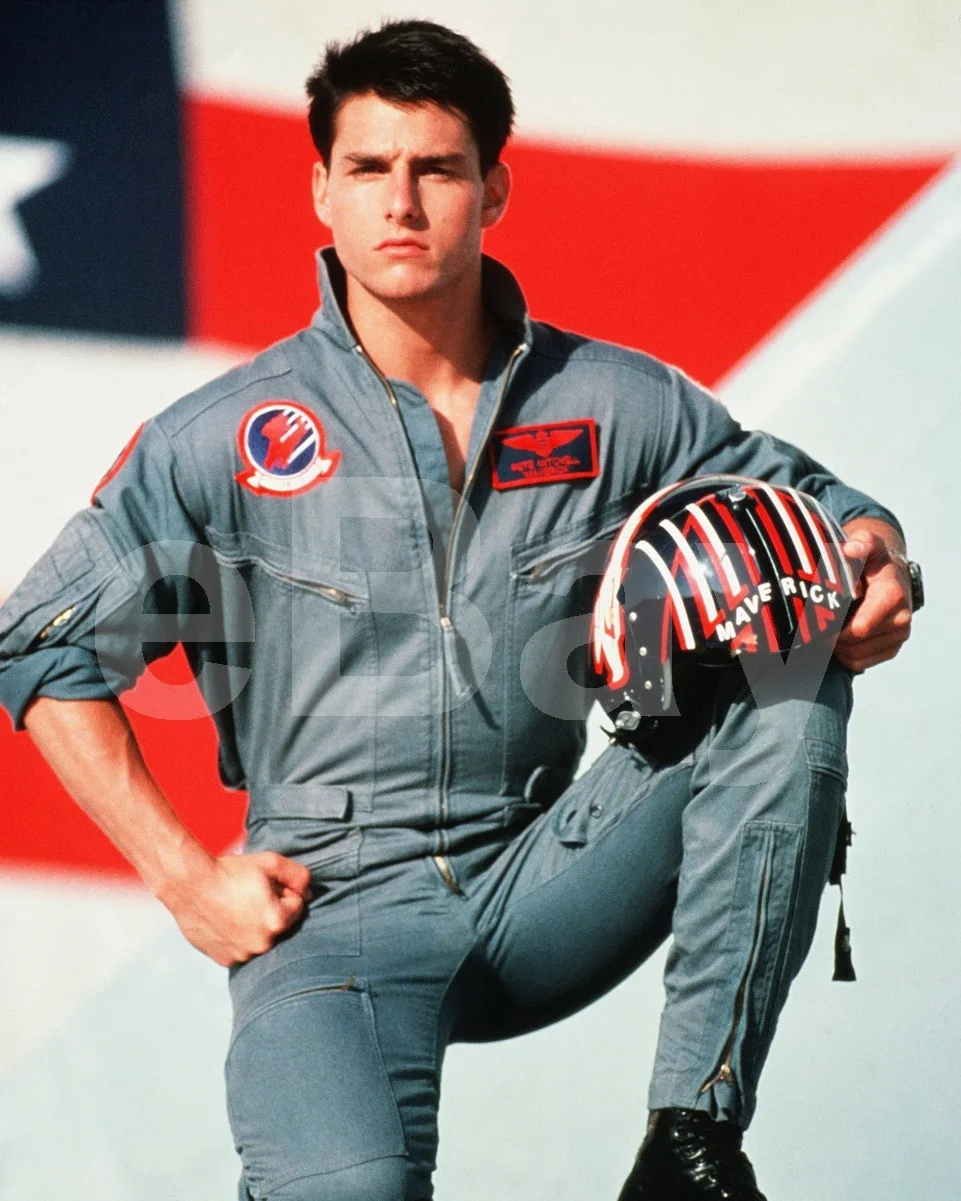 Top Gun (1986) Tom Cruise 16x12 Photo Poster Print, изображение 4
