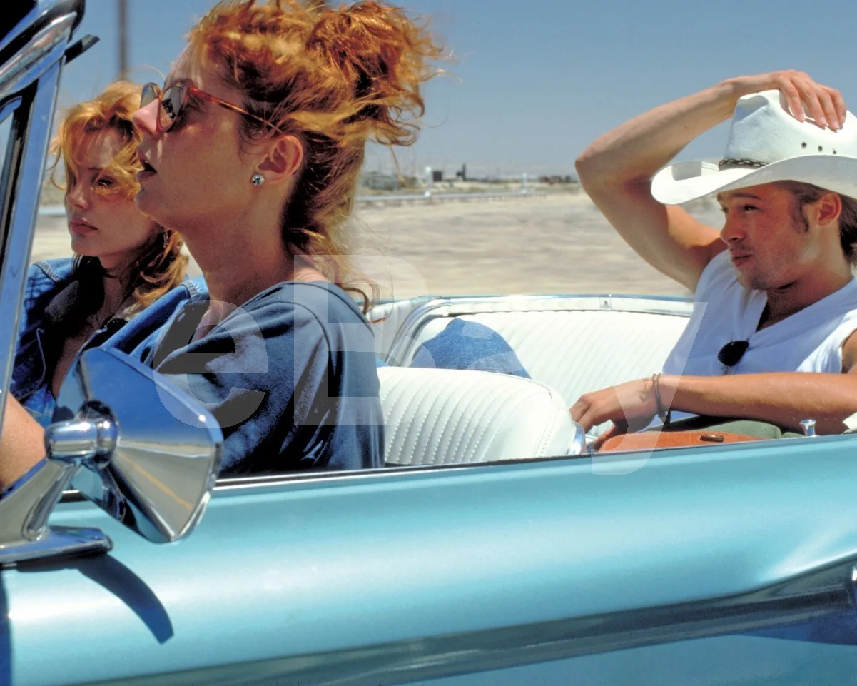 Thelma And Louise (1991) Susan Sarandon, Geena Davis, Brad Pitt 16x12 Photo, изображение 4