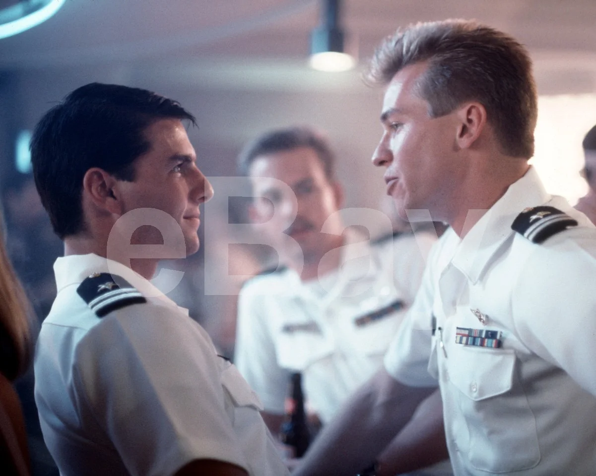 Top Gun (1986) Tom Cruise, Val Kilmer 16x12 Photo Poster Print, изображение 4