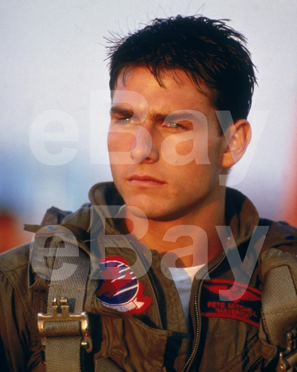 Top Gun (1986) Tom Cruise "Maverick" 16x12 Photo Poster Print, изображение 4
