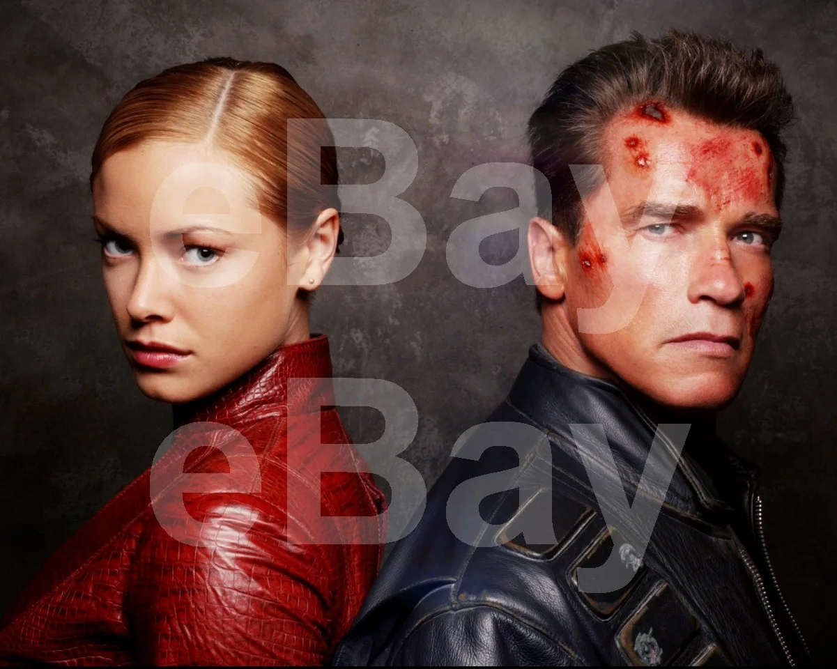 Terminator 3 (2003) Kristanna Loken, Arnold Schwarzenegger 16x12 Photo Poster, изображение 4