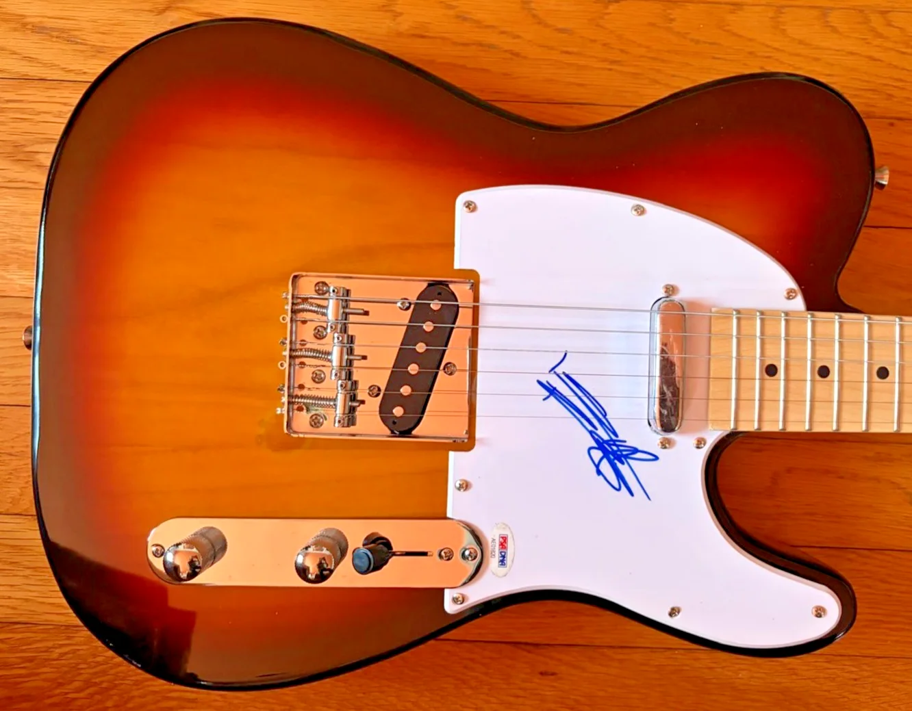 KEITH RICHARDS — KEITH RICHARDS SIGNED AUTOGRAPHED TELECASTER GUITAR ROLLING STONES JAGGER PSA