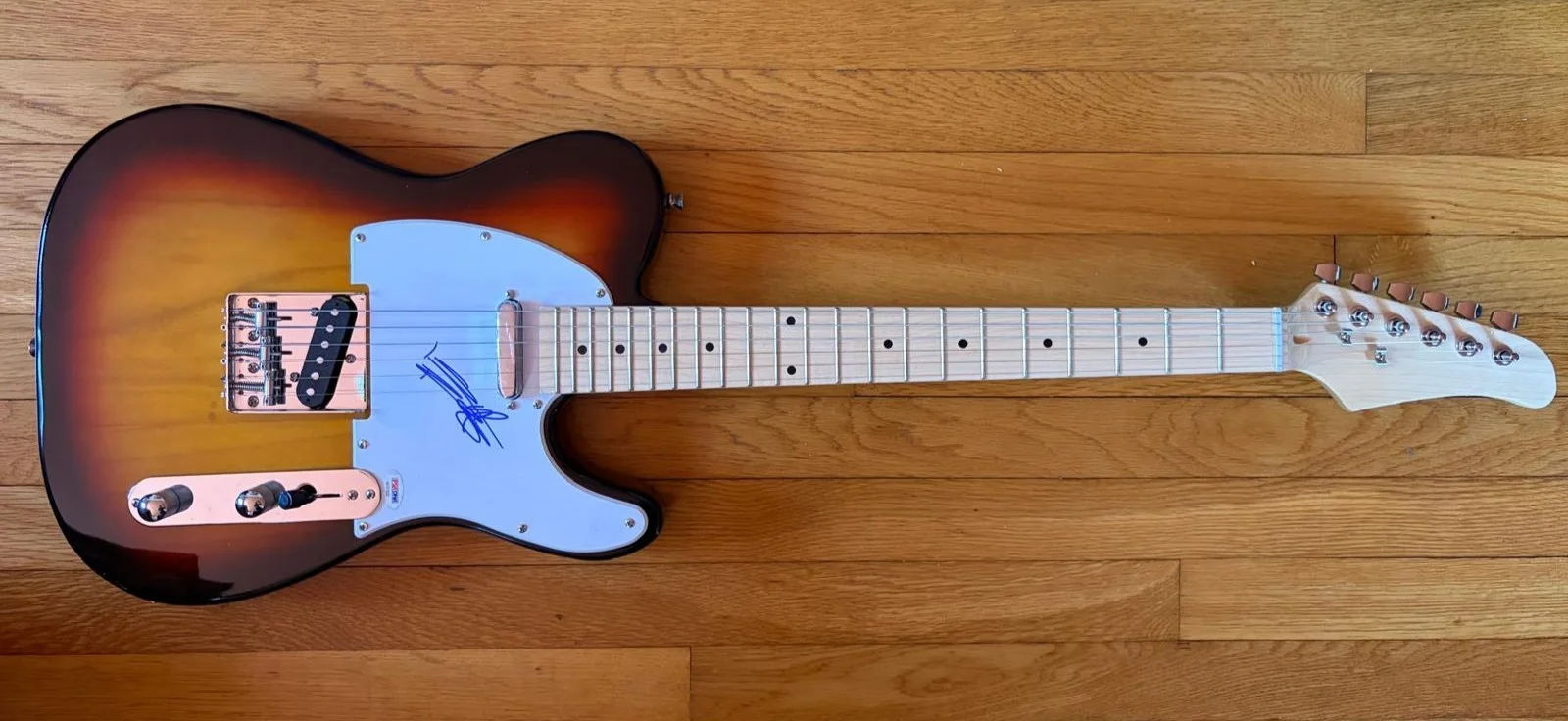 KEITH RICHARDS — KEITH RICHARDS SIGNED AUTOGRAPHED TELECASTER GUITAR ROLLING STONES JAGGER PSA, image 2