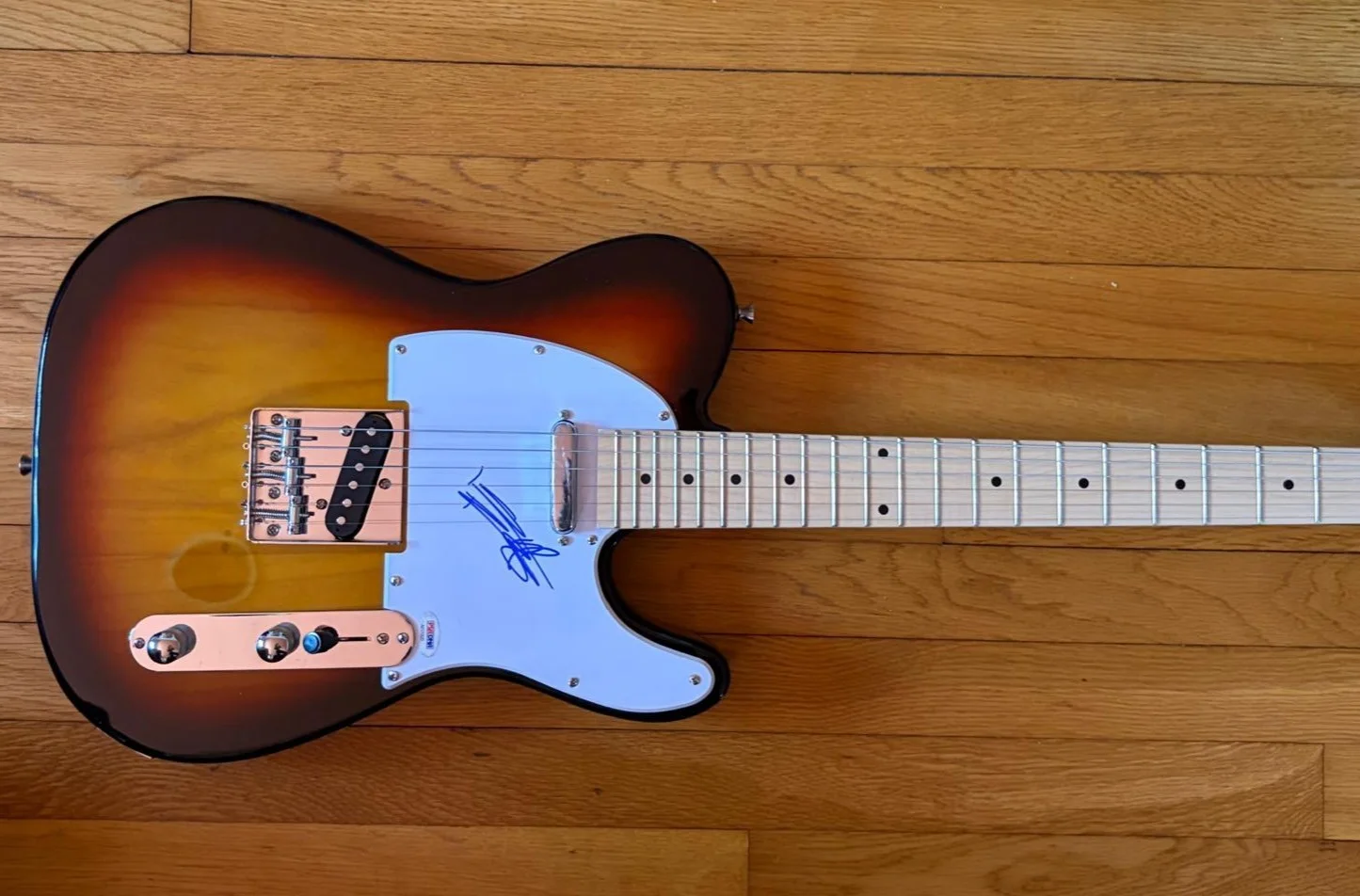 KEITH RICHARDS — KEITH RICHARDS SIGNED AUTOGRAPHED TELECASTER GUITAR ROLLING STONES JAGGER PSA, image 5
