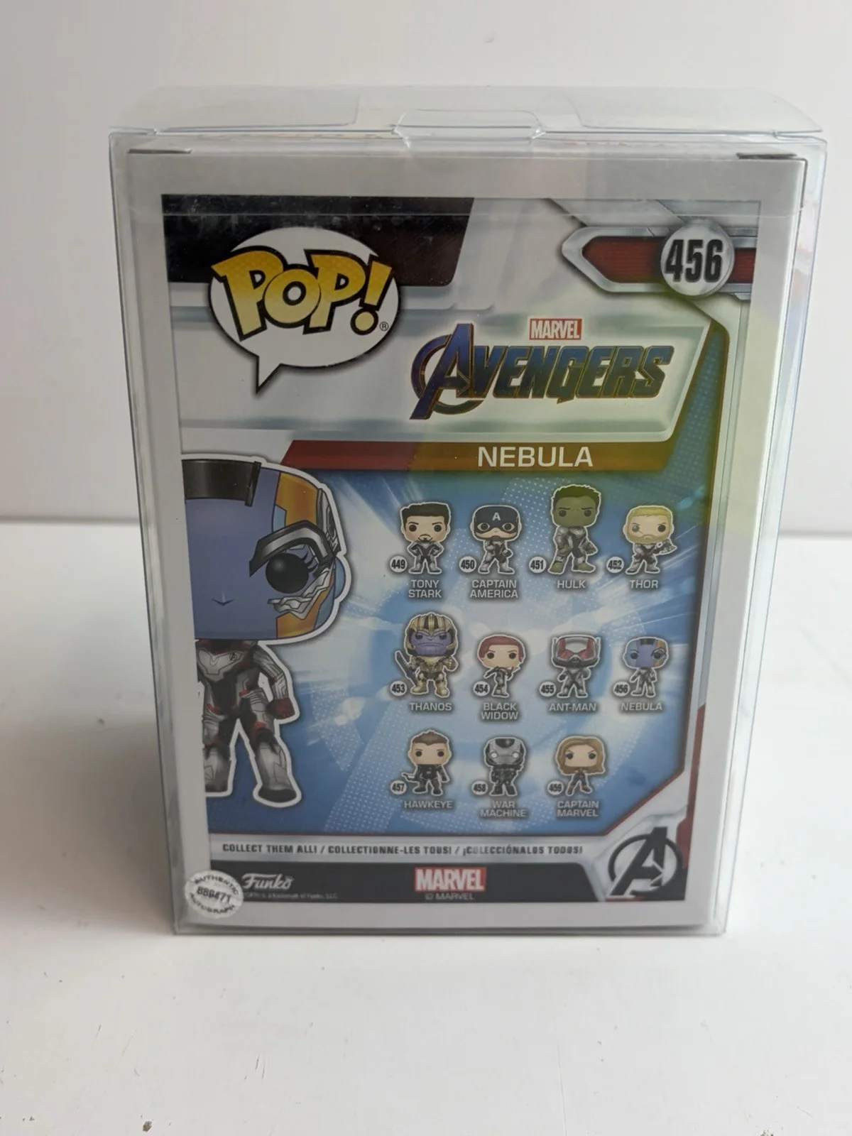 Karen Gillan — Karen Gillan "Avengers: Endgame" AUTOGRAPH Signed 'Nebula' 456 Funko Pop COA, image 3