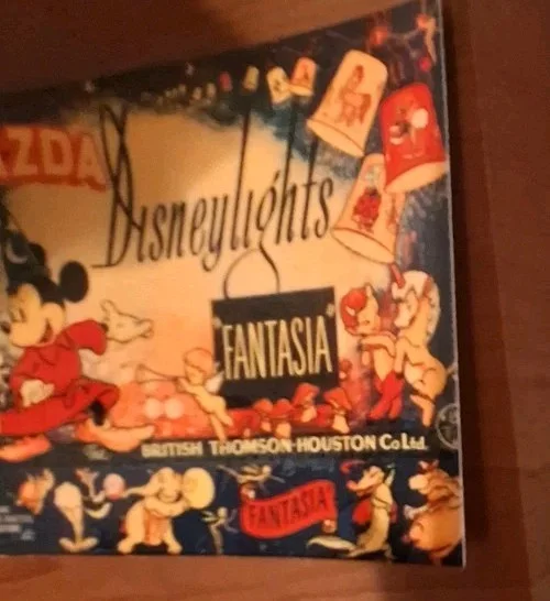 Classic Style Disney "Fantasia" 1940 Fine Art Premium Reproduction Postcard, изображение 2