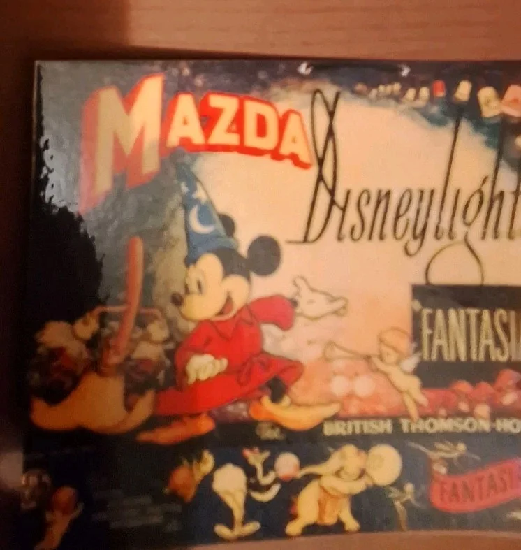 Classic Style Disney "Fantasia" 1940 Fine Art Premium Reproduction Postcard, изображение 4