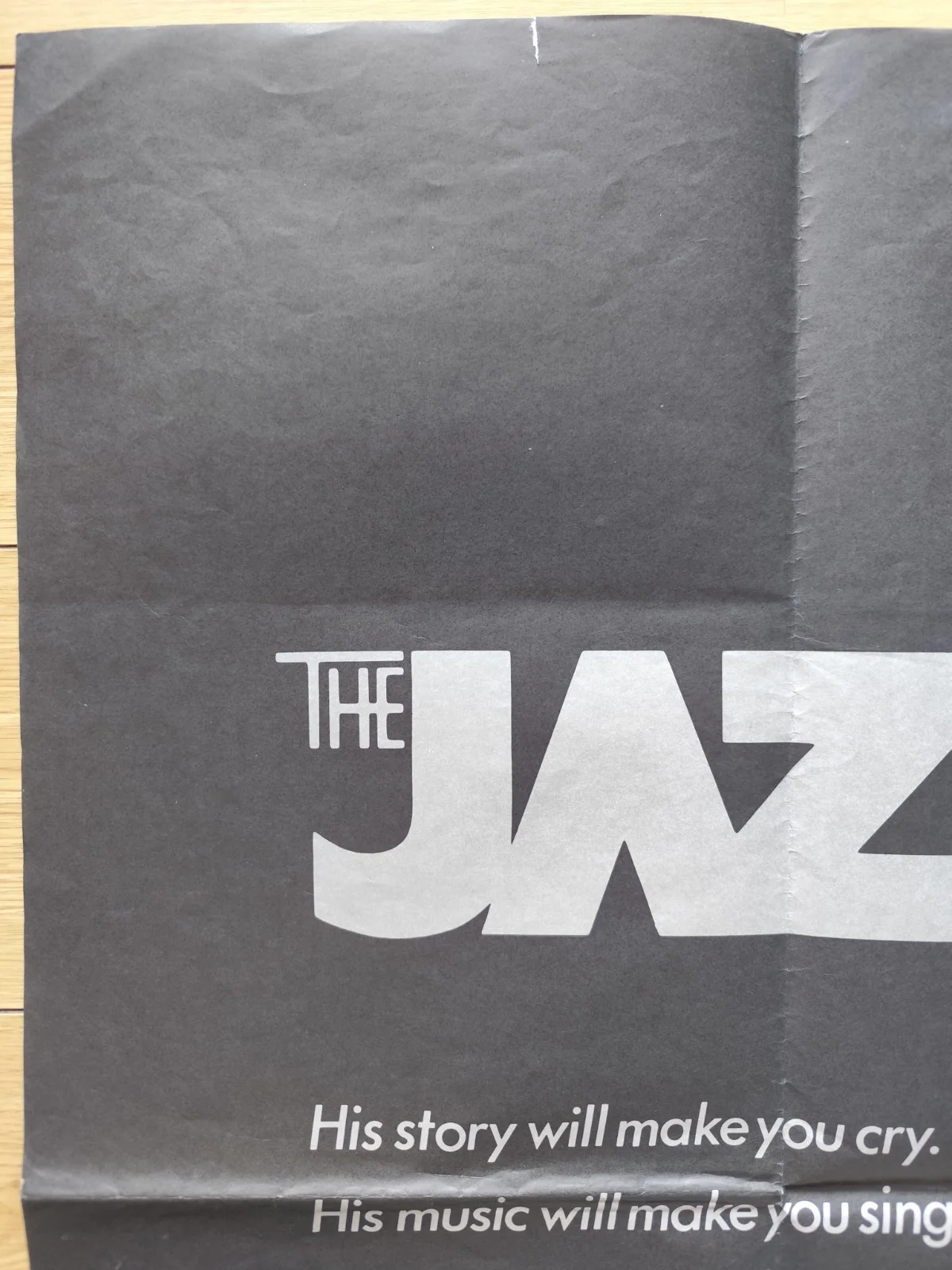 🎯The Jazz Singer – UK Quad – Neil Diamond / Olivier / Music Drama 1980 – Folded, изображение 2