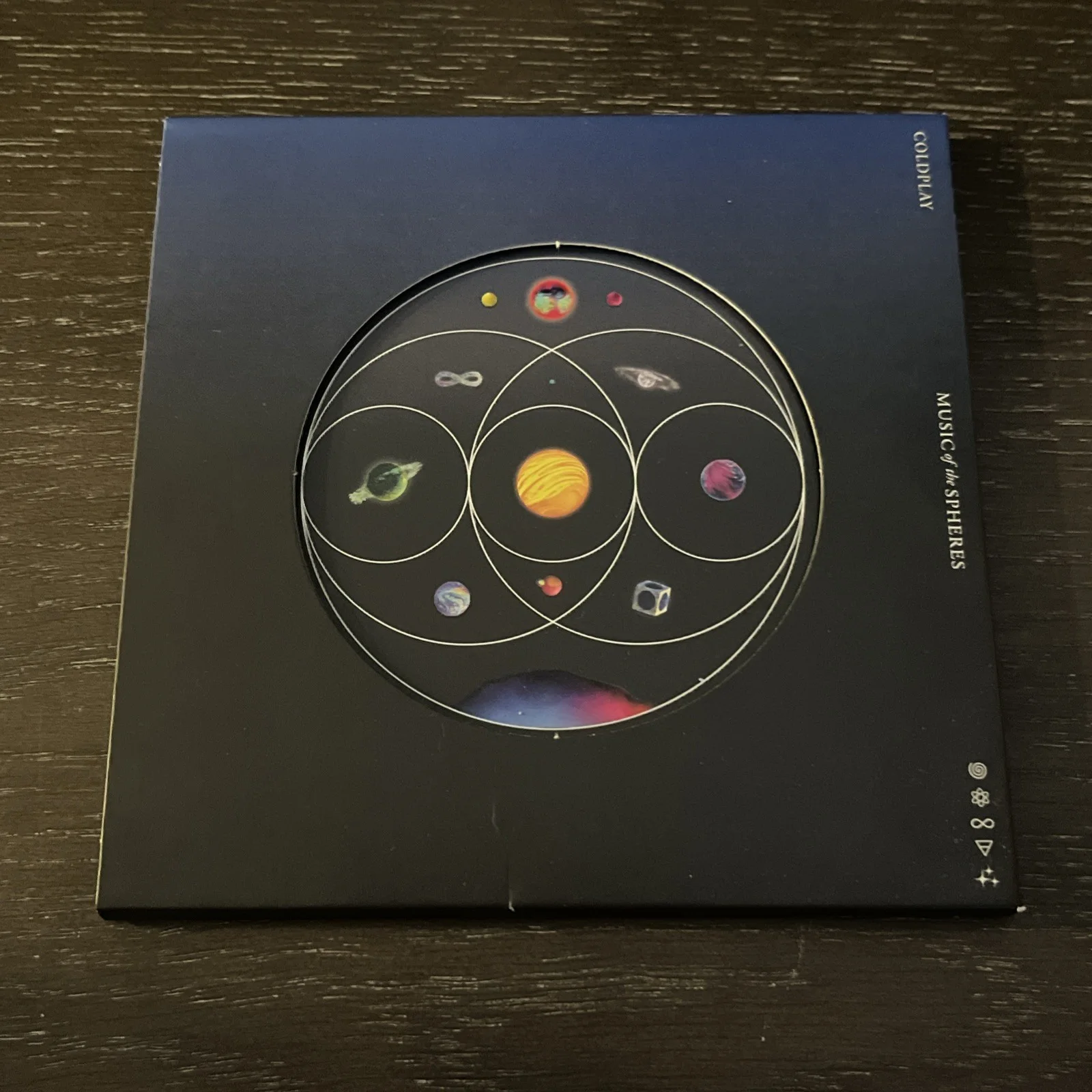 Coldplay Framed Music of the Spheres Signed Autographed CD Insert, image 2
