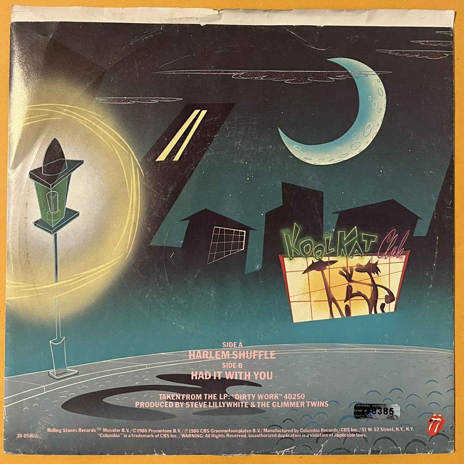 The Rolling Stones Entire Band Signed Harlem Shuffle M Jagger K Richards R Wood, изображение 2
