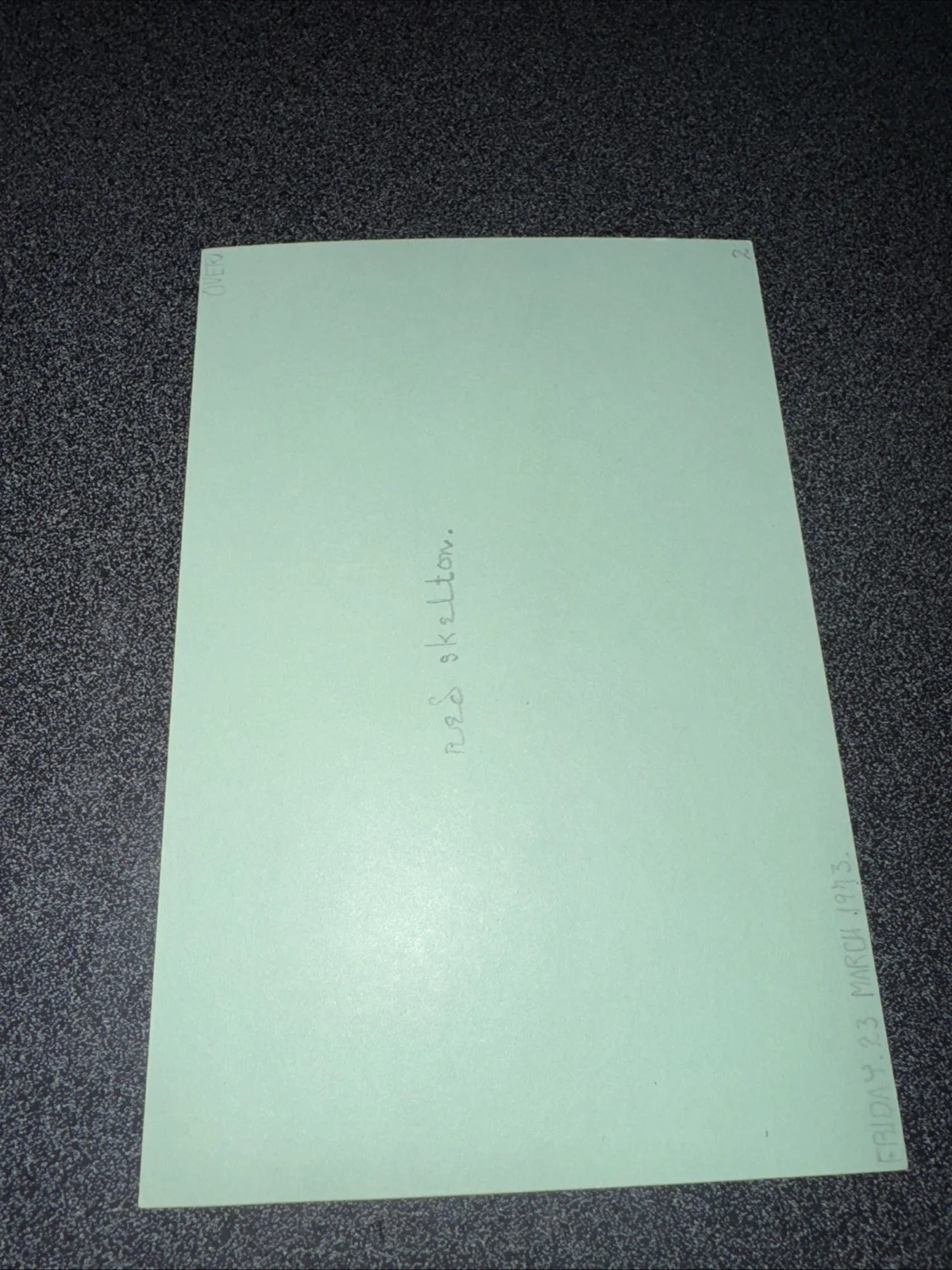 Red Skelton — Red Skelton Autographed Signed 4x6 Index Card Legends, image 3