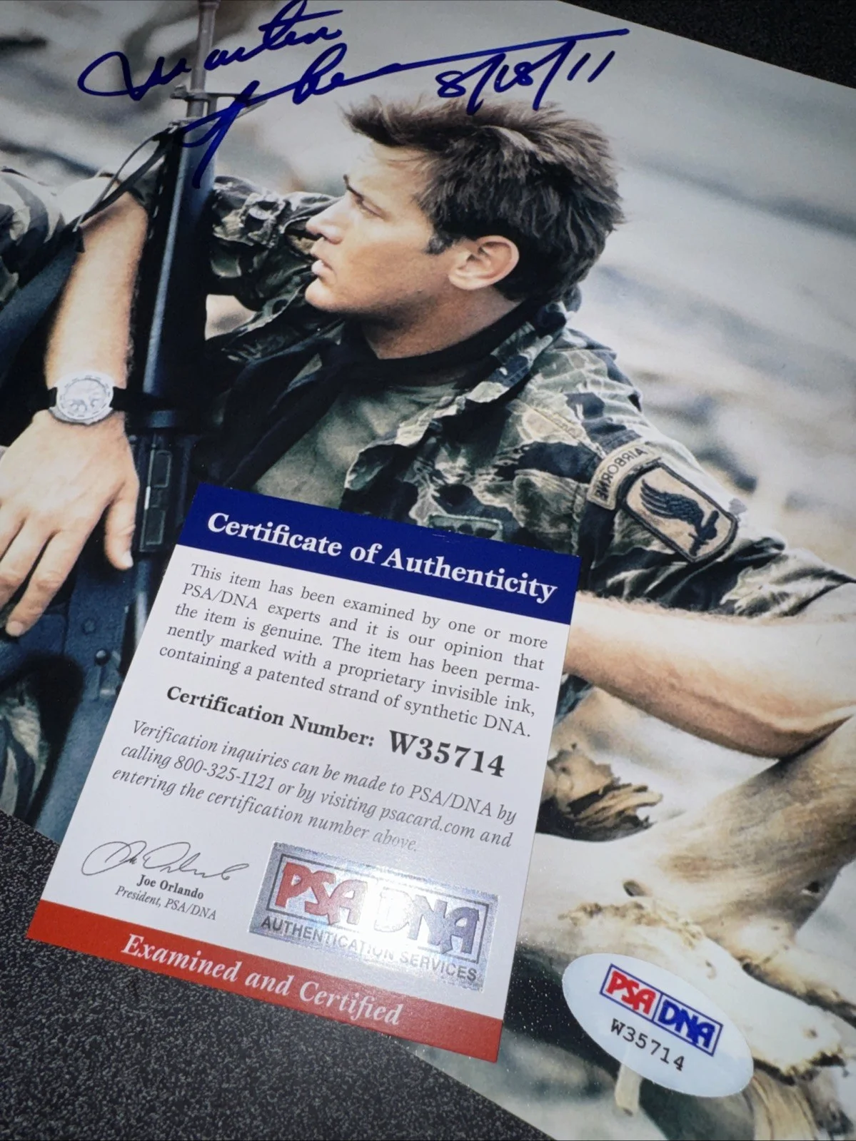 Martin Sheen — Martin Sheen Autographed Signed 8x10 Photograph Apocalypse Now PSA/DNA Authentic, image 3