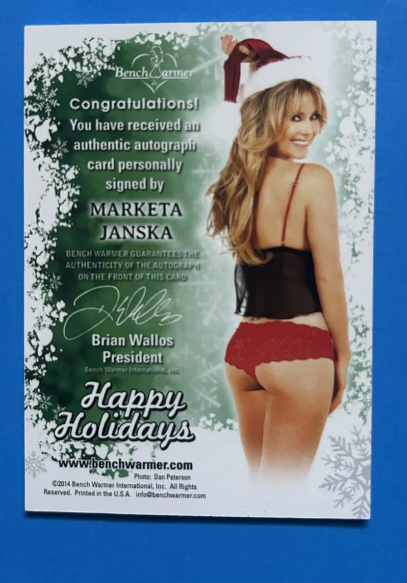 MARKETA JANSKA SIGNED AUTOGRAPHED PHOTO PLAYBOY PLAYMATE 90210 TRUE BLOOD CSI, изображение 2