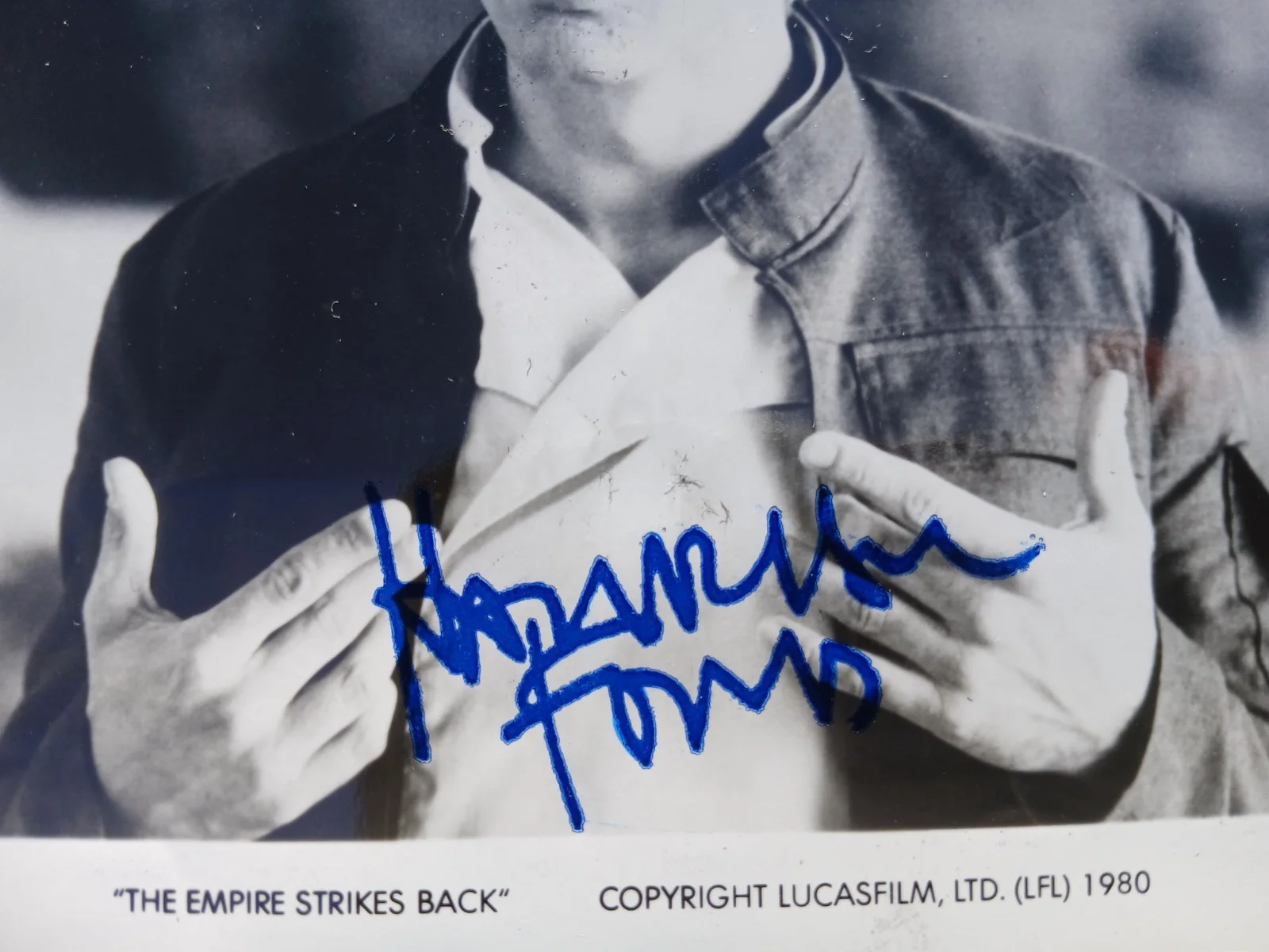 Harrison Ford — STAR WARS Harrison Ford Signed Autograph Photo Empire Raiders Indiana Jones 1980, изображение 3