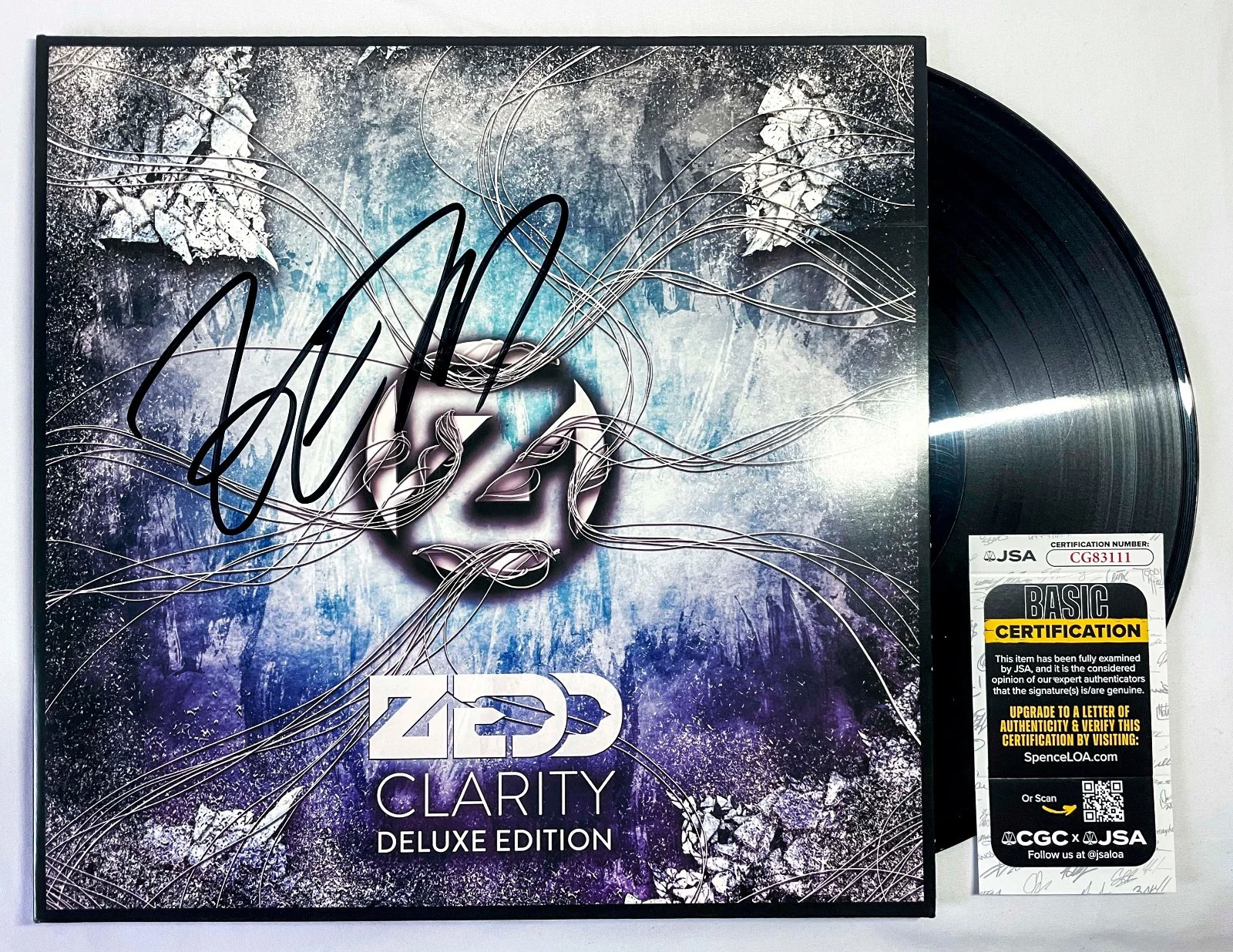 Zedd Anton Zaslavski DJ Producer Signed CLARITY Vinyl Album Record PROOF JSA COA, изображение 5