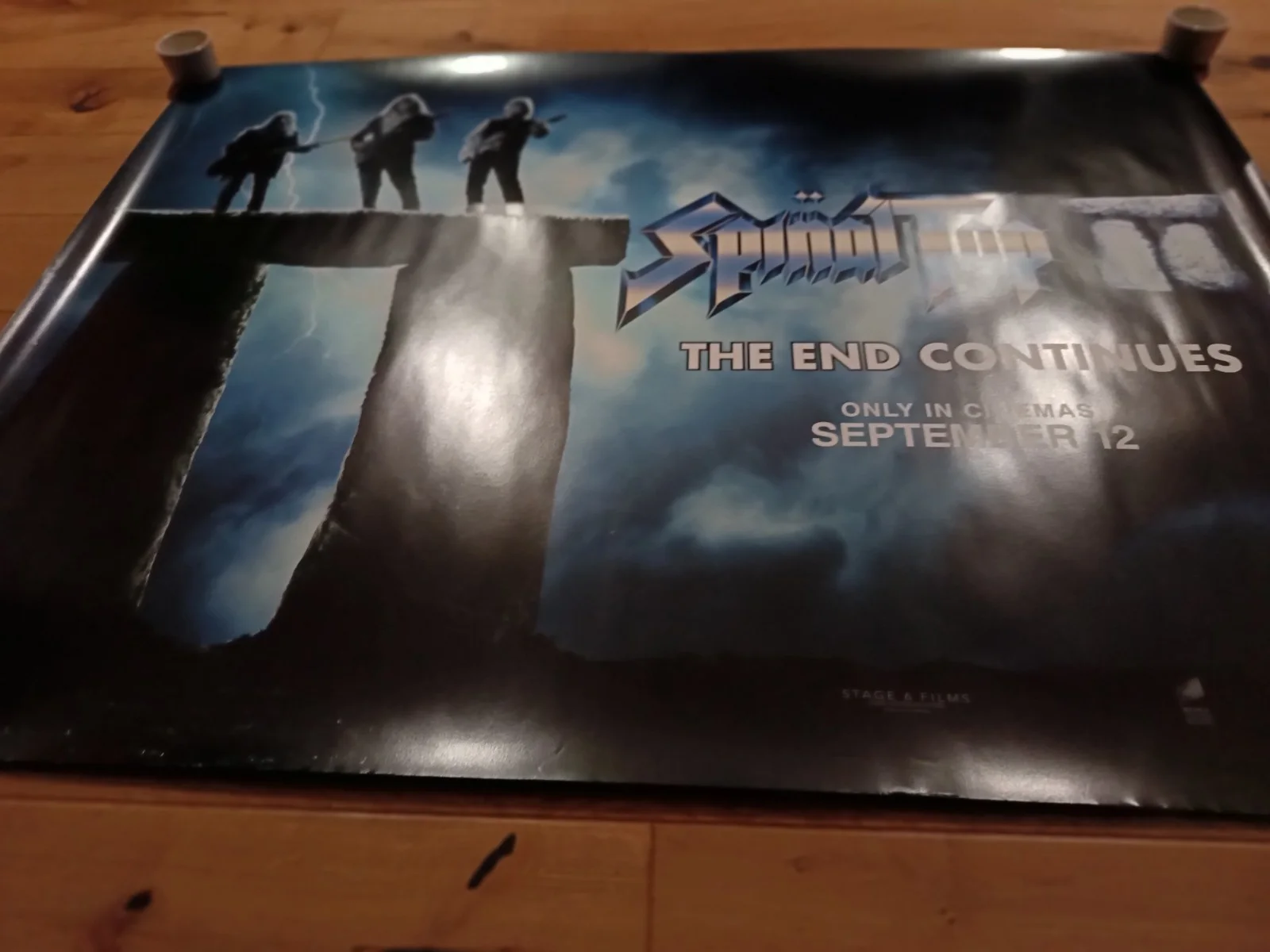 Spinal Tap 2 The End Continues Original Cinema Quad poster 30"40" Double Sided, изображение 2
