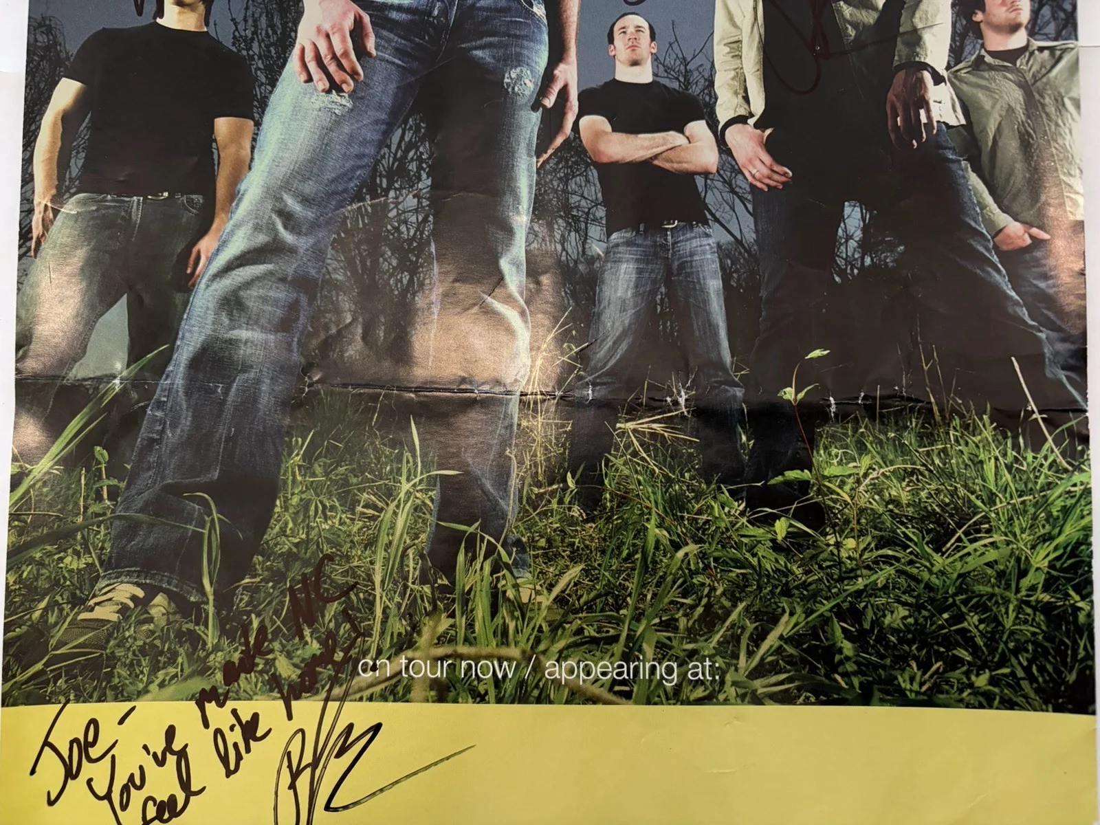 Haste The Day When Everything Falls Signed Autographed Concert Venue Poster Rare, изображение 2