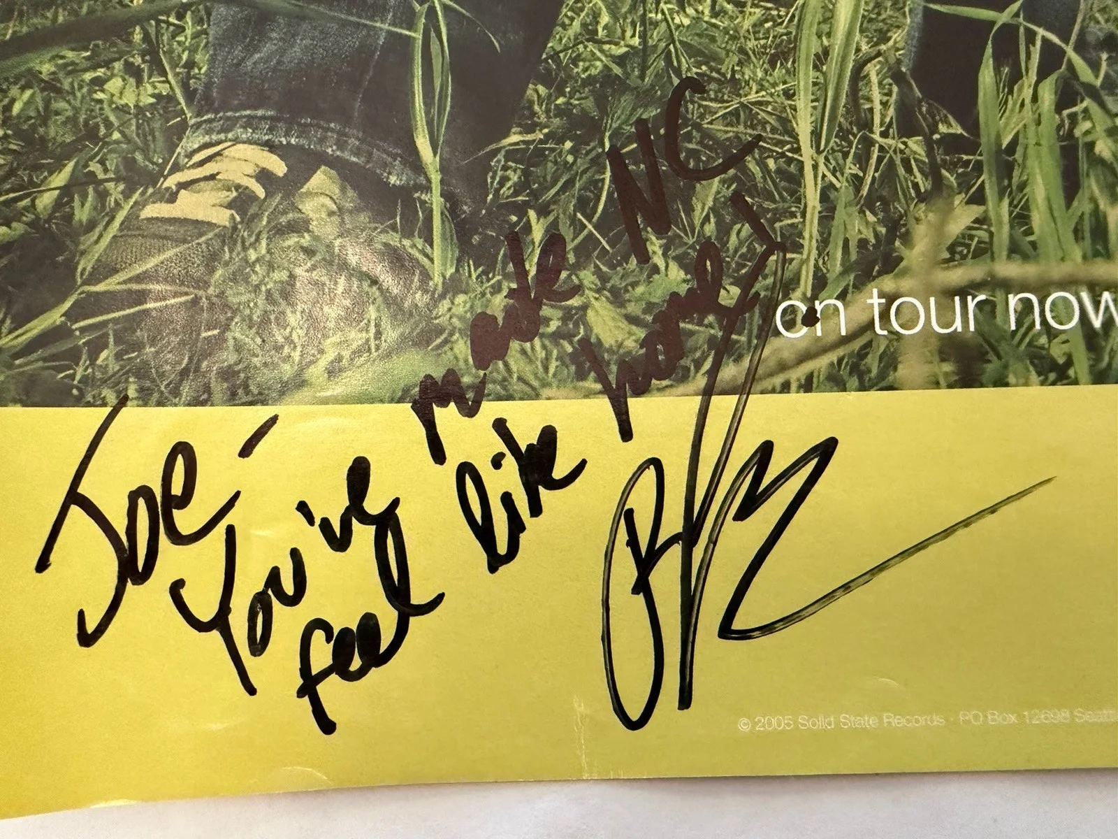 Haste The Day When Everything Falls Signed Autographed Concert Venue Poster Rare, изображение 4