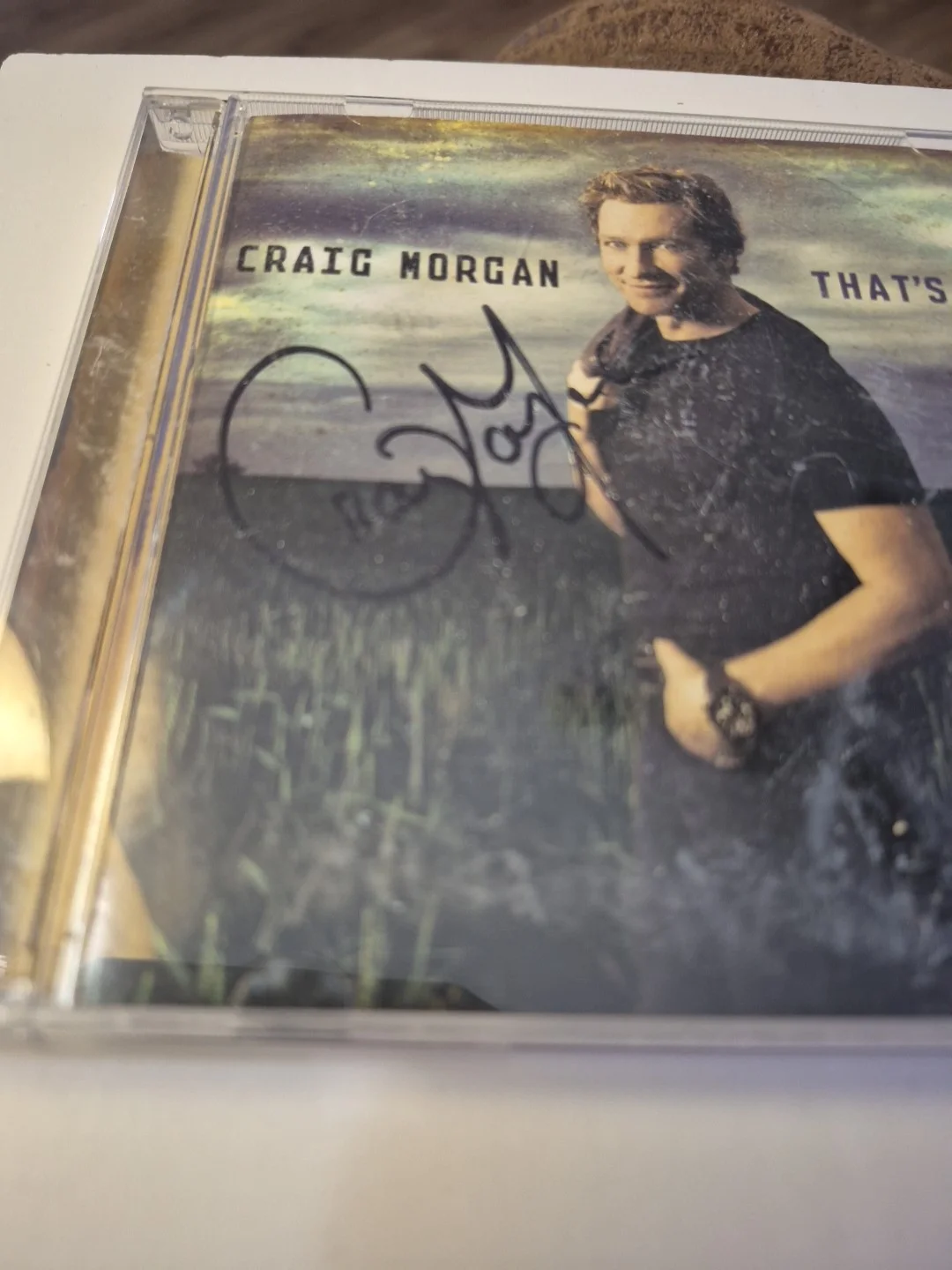 Craig Morgan "That’s Why" Signed Autographed CD ATEB048, image 2