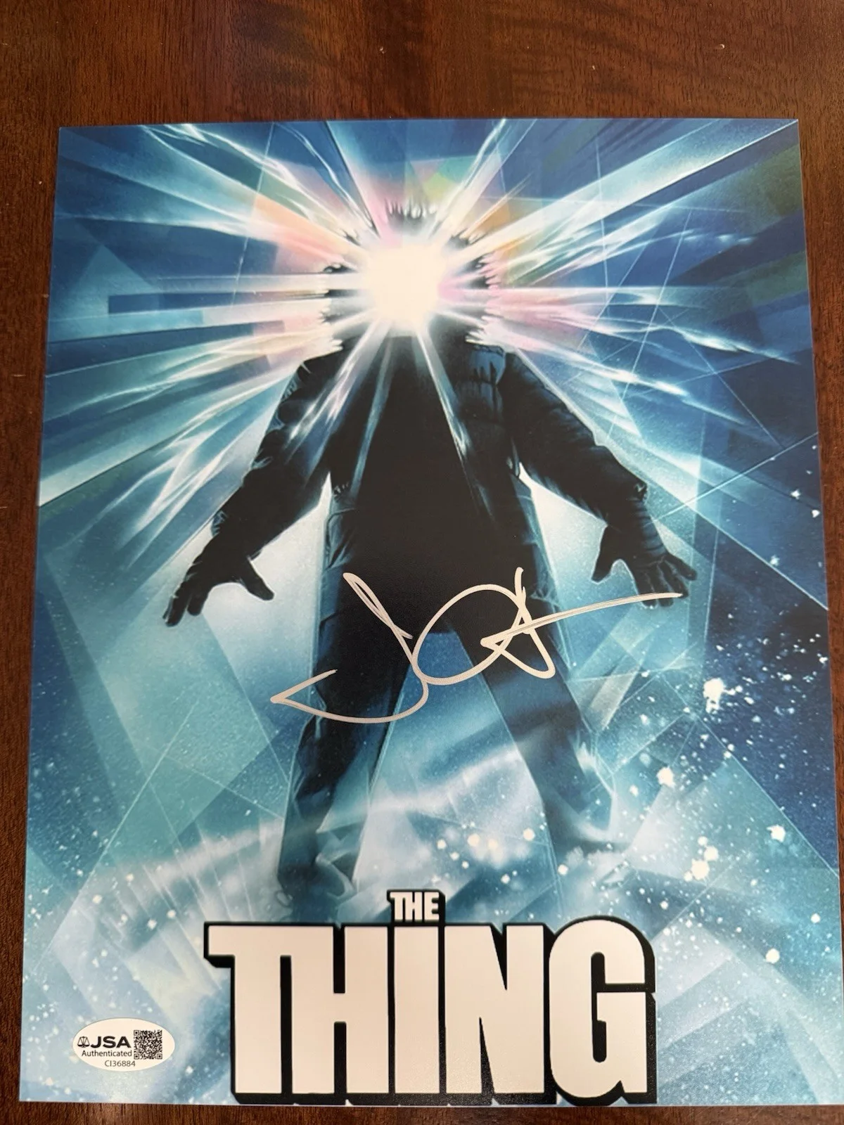 John Carpenter — John Carpenter The Thing Hand Signed In Person Autograph 8x10 Rare JSA COA, image 2