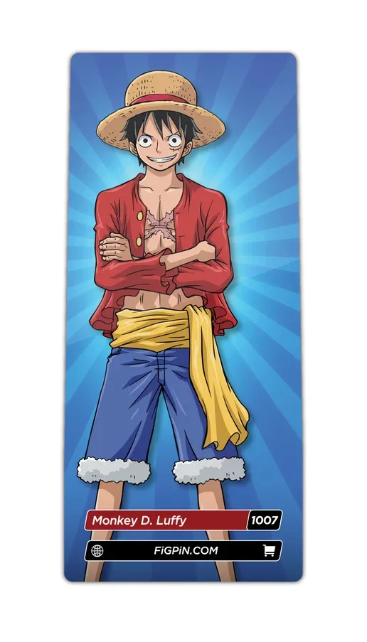 FiGPiN Monkey D. Luffy (1007) One Piece Anime 3-Inch Enamel Pin, image 2
