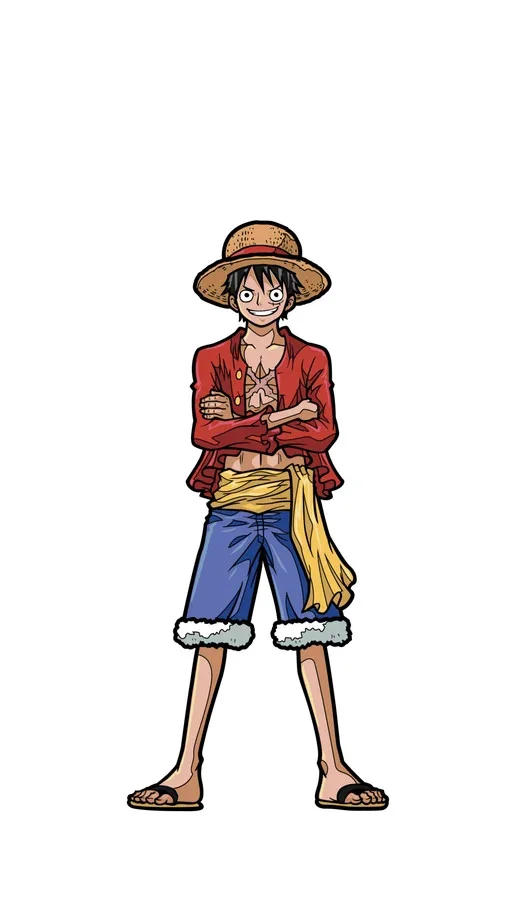 FiGPiN Monkey D. Luffy (1007) One Piece Anime 3-Inch Enamel Pin, image 4