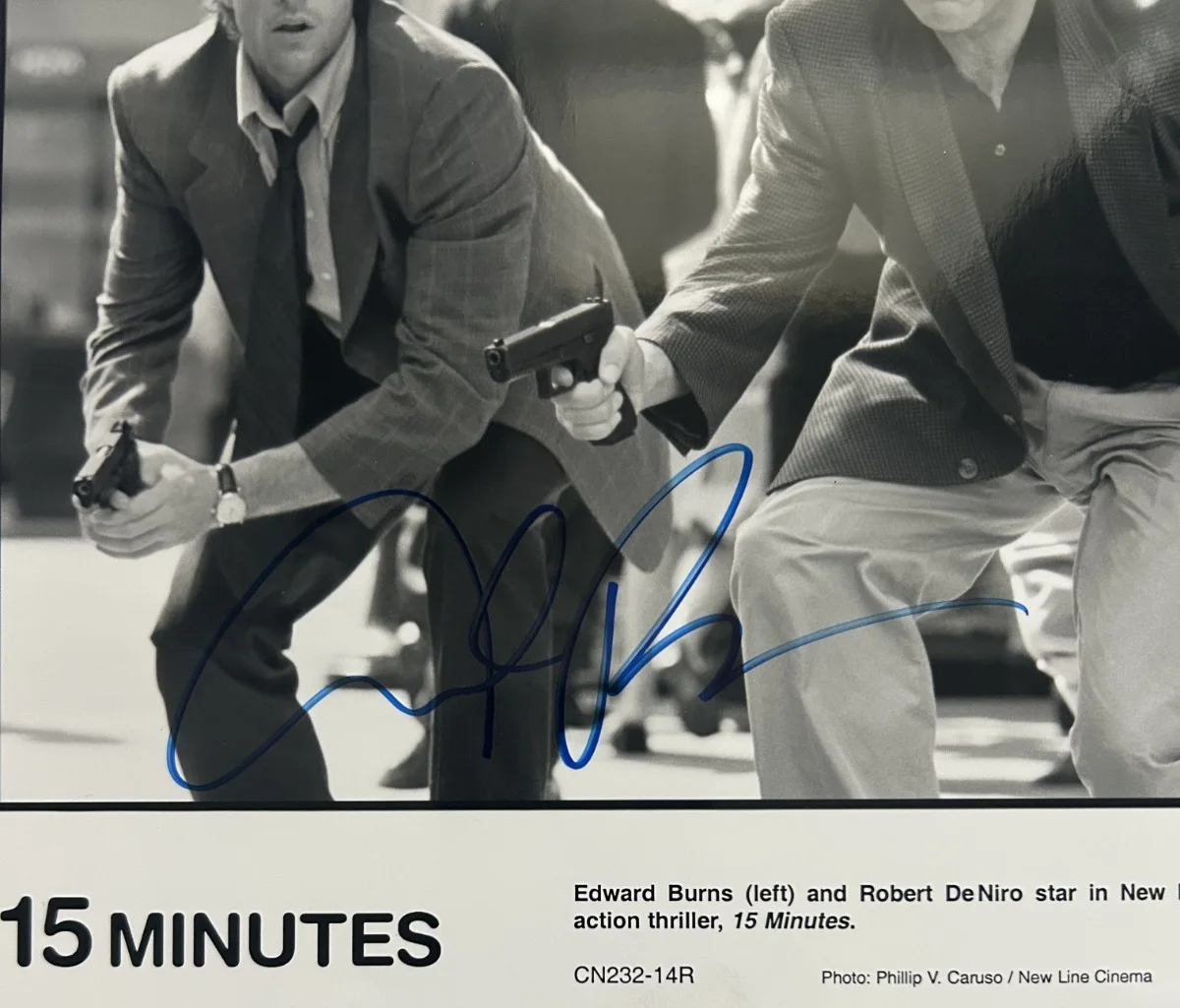 EDWARD BURNS SIGNED AUTOGRAPHED PHOTO SAVING PRIVATE RYAN MCMULLEN WILL & GRACE, image 2