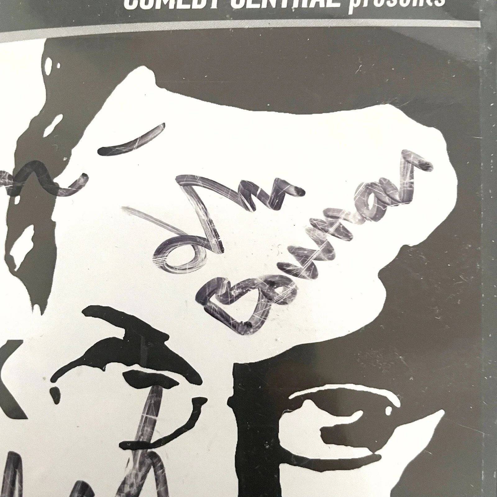 Lewis Black, John Bowman — Lewis Black Unleashed John Bowman Signed Autographed DVD Comedians, image 4