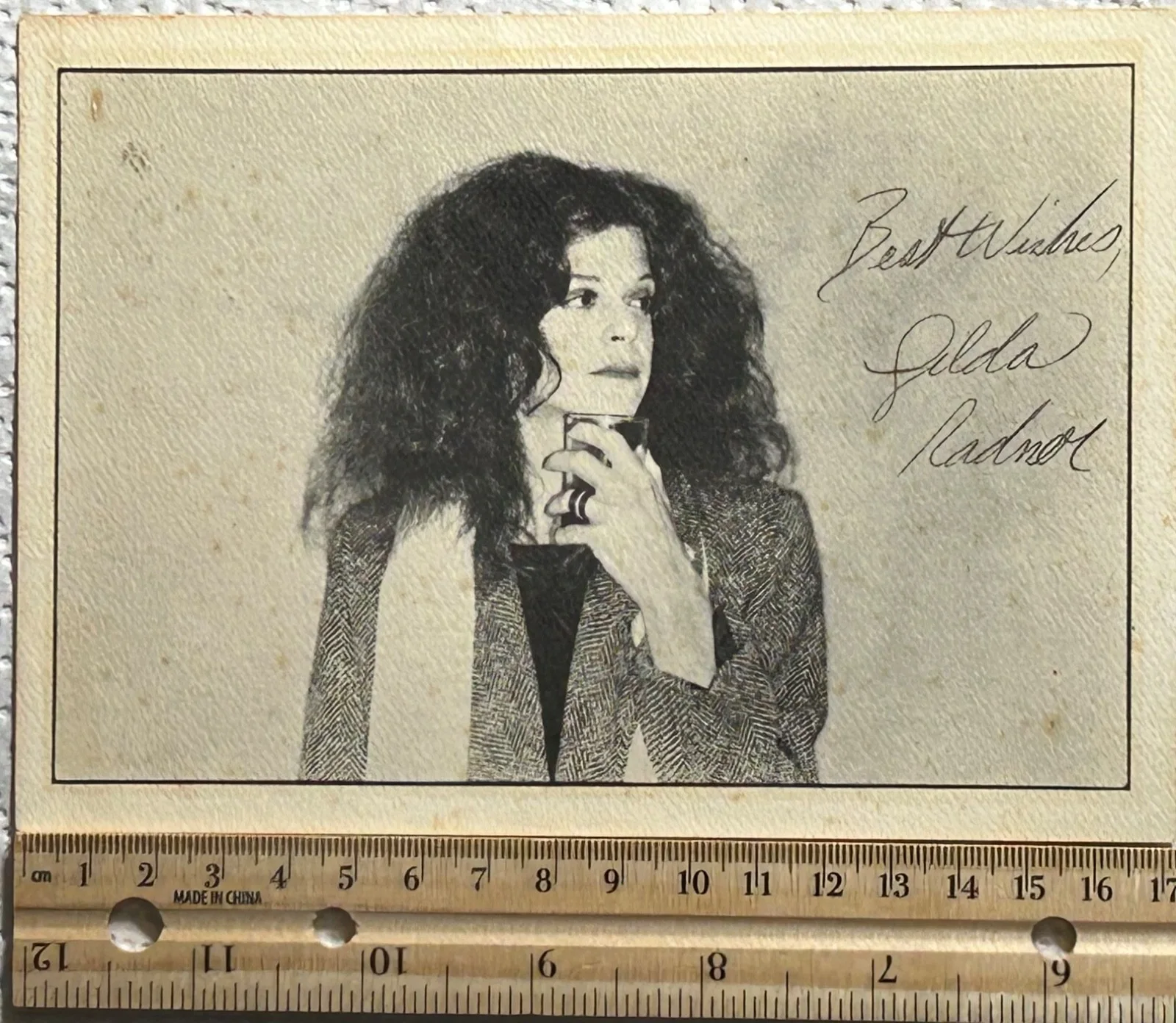 GILDA RADNER—SIGNED PHOTO—SNL•GENE WILDER•MIKE NICHOLS•BILL MURRAY•DAN AYKROYD, image 2