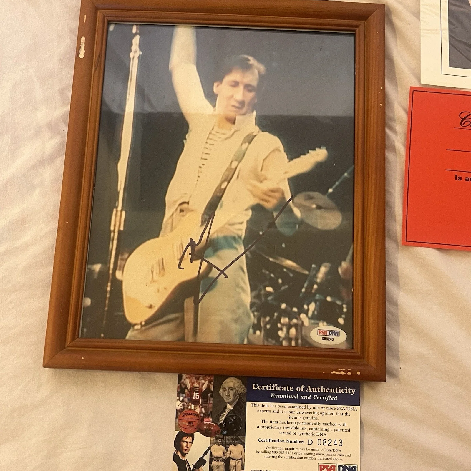 The Who Collection Eight COA Photographs One PSA COA Rock N Roll Legends, изображение 4