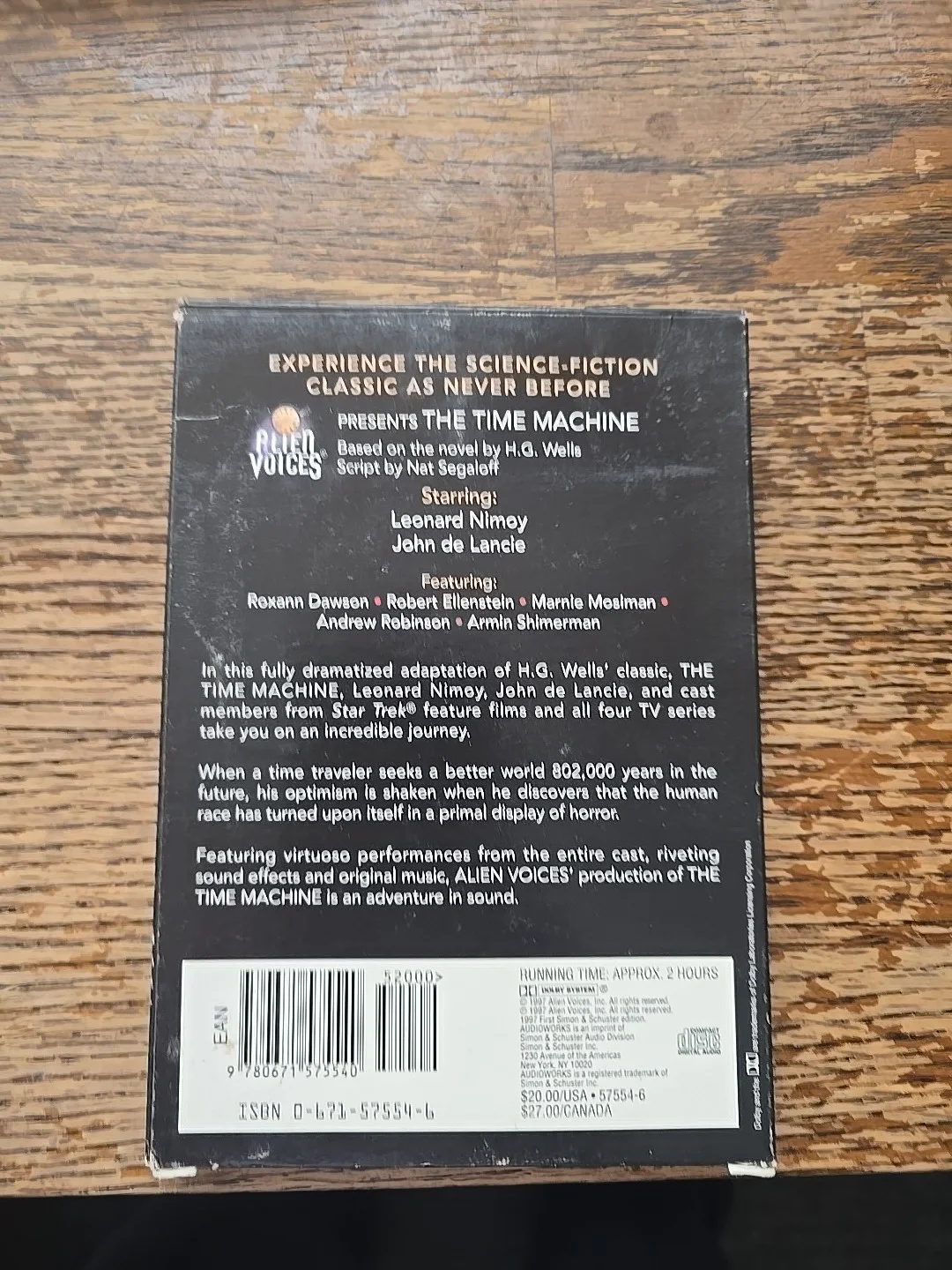 Alian Voices Lenard Nimoy SIGNED, image 2