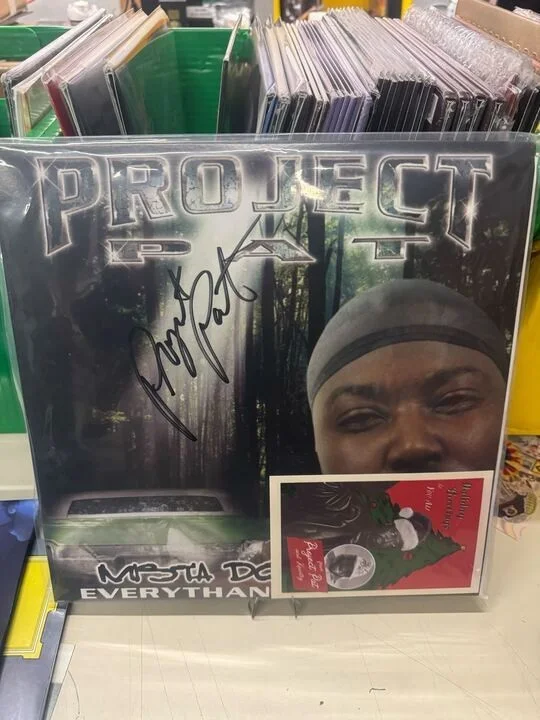 PROJECT PAT - Mista Don't Play SIGNED Vinyl LP Cover w/ xmas card you choose!, изображение 2