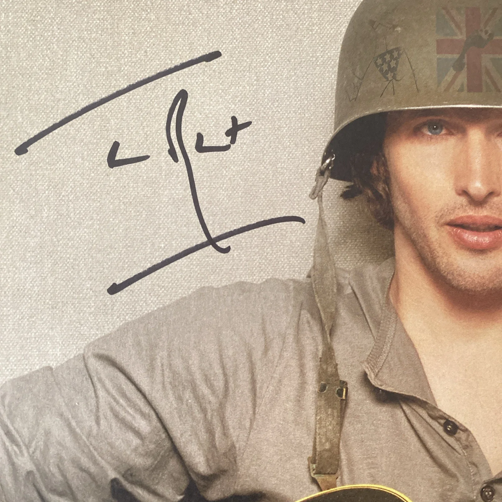 James Blunt 'The Stars Beneath My Feet' Autographed Vinyl Album Signed, изображение 2